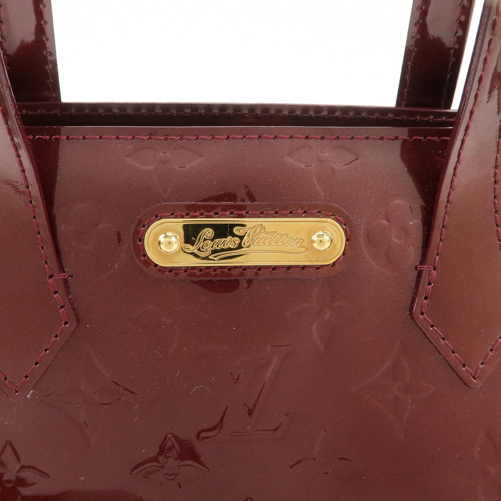 Louis Vuitton Monogram Vernis Wilshire PM Rouge Faurviste M91644
