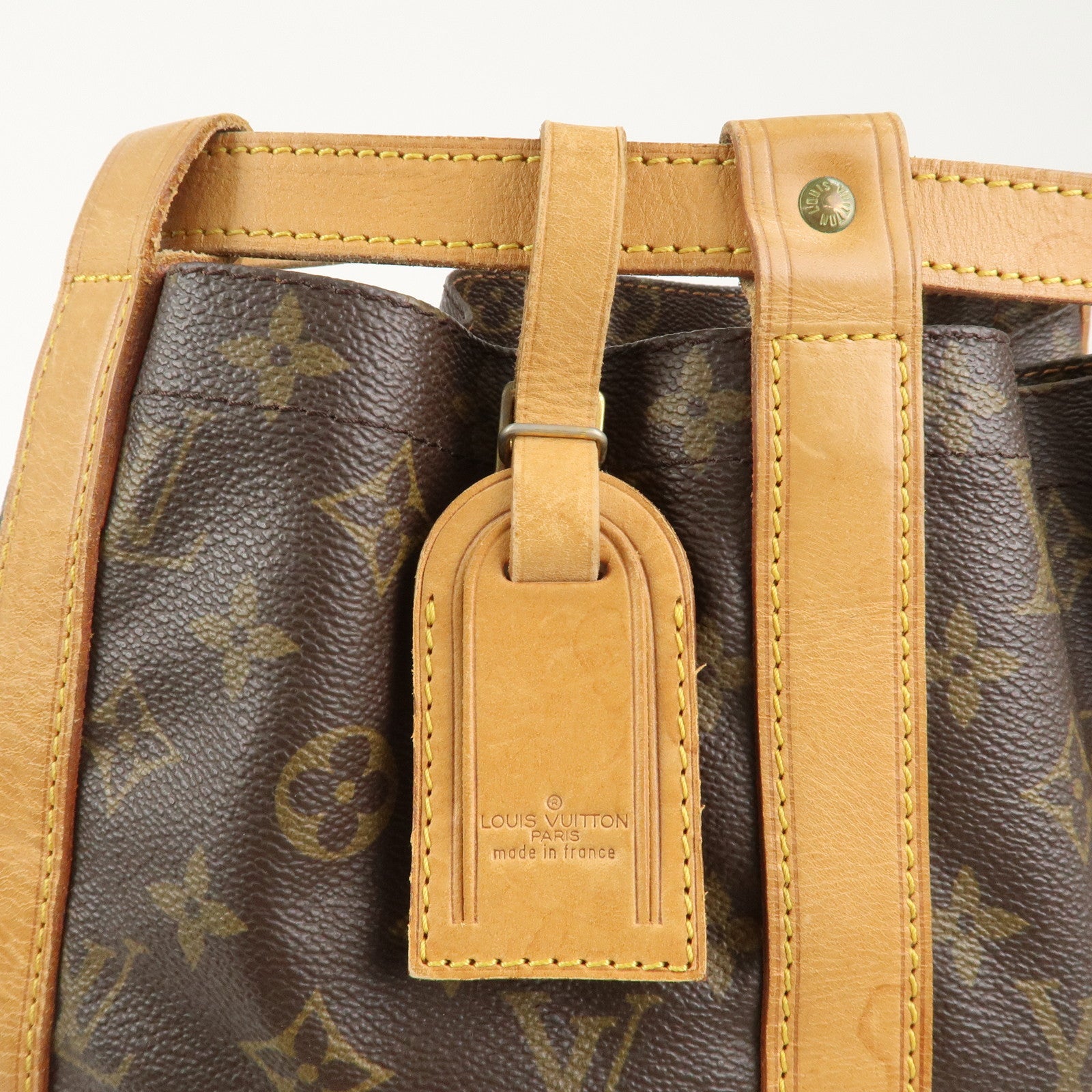 Louis Vuitton Monogram Randonnee GM Shoulder Bag Brown M42244
