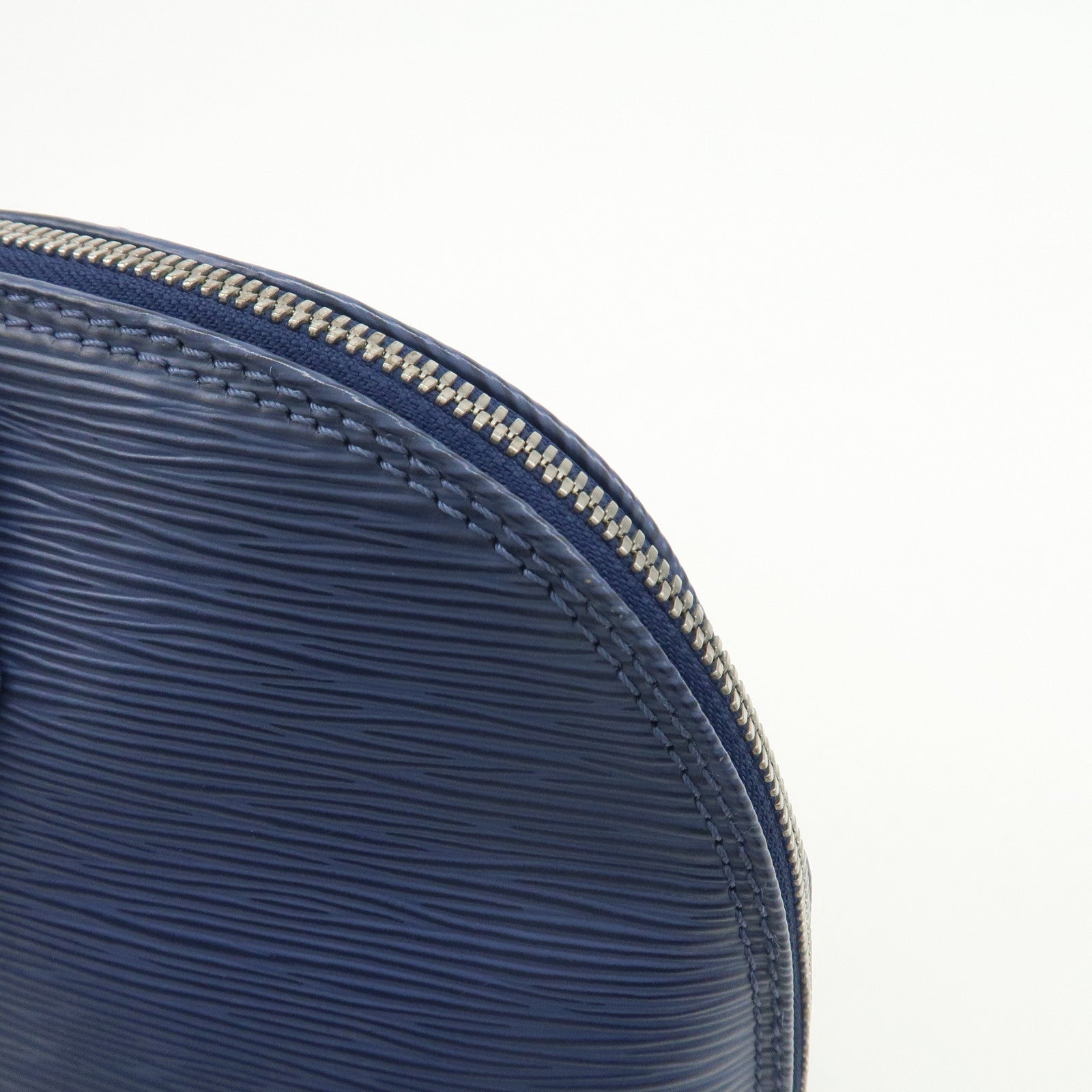 Louis Vuitton Epi Leather Alma PM Hand Bag Myrtille Blue M5214G