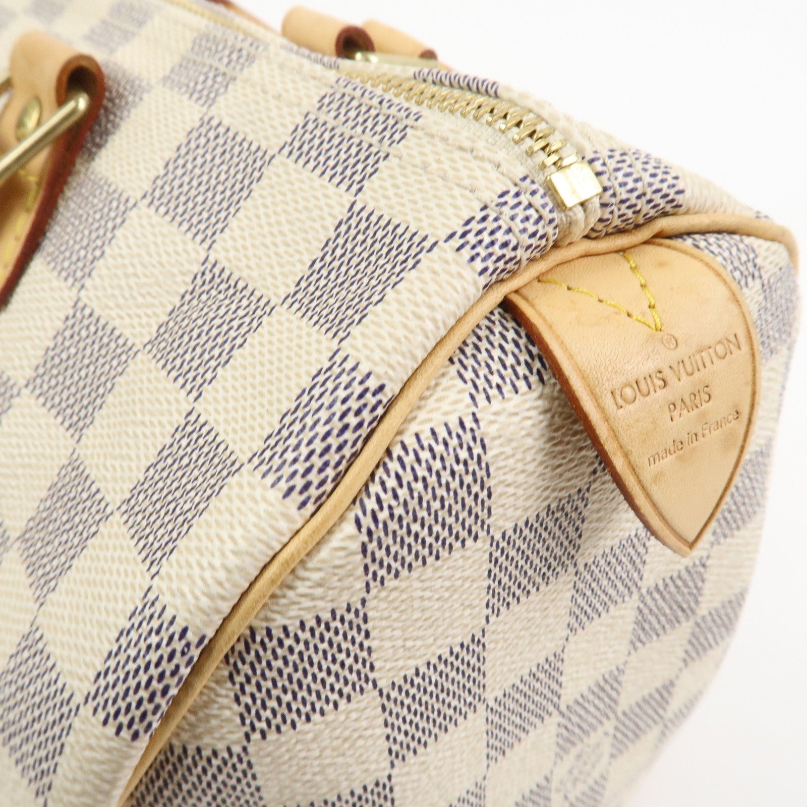 Louis Vuitton Damier Azur Speedy 30 Boston Bag Hand Bag N41533