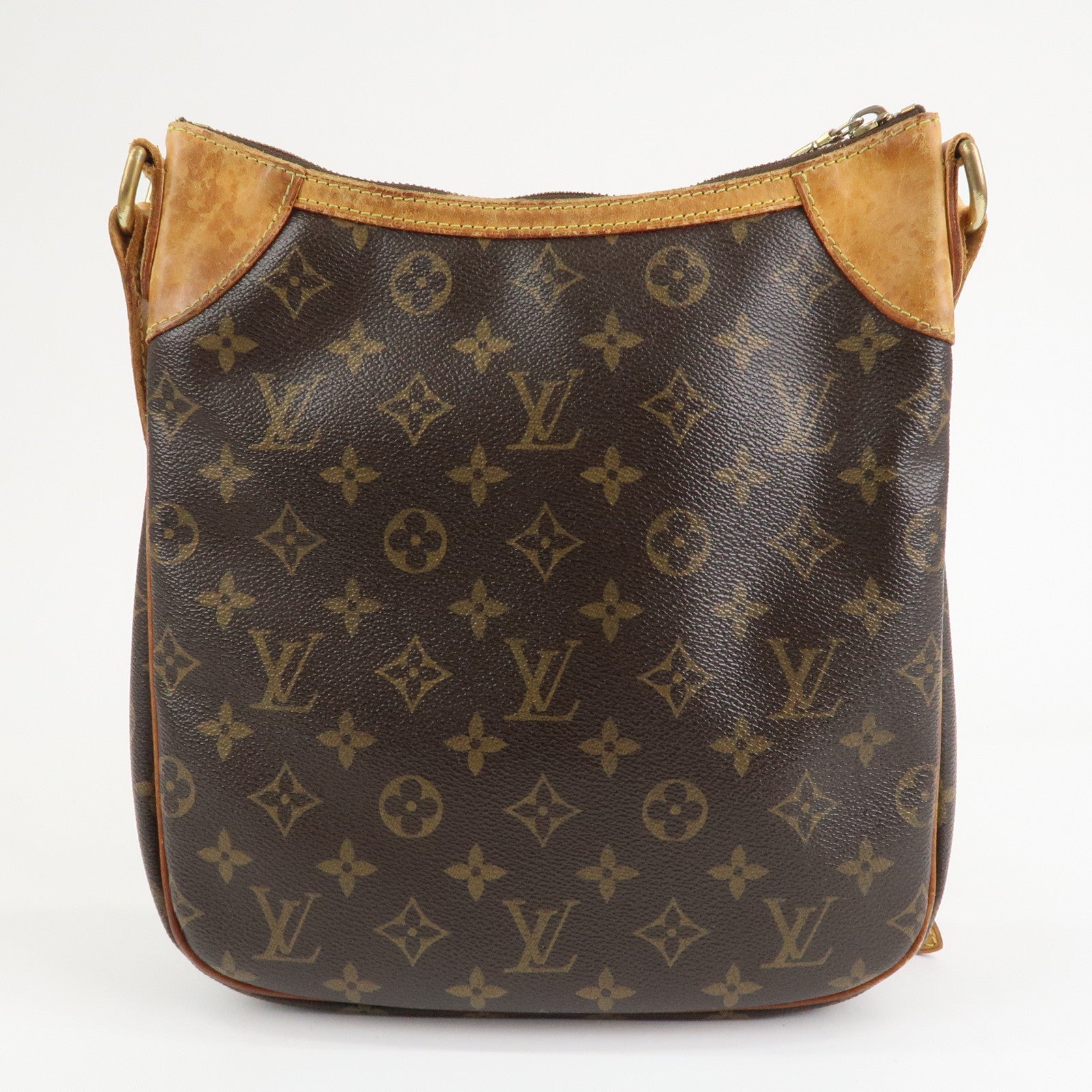 Louis Vuitton Monogram Canvas Leather Odeon PM Shoulder BagM56390