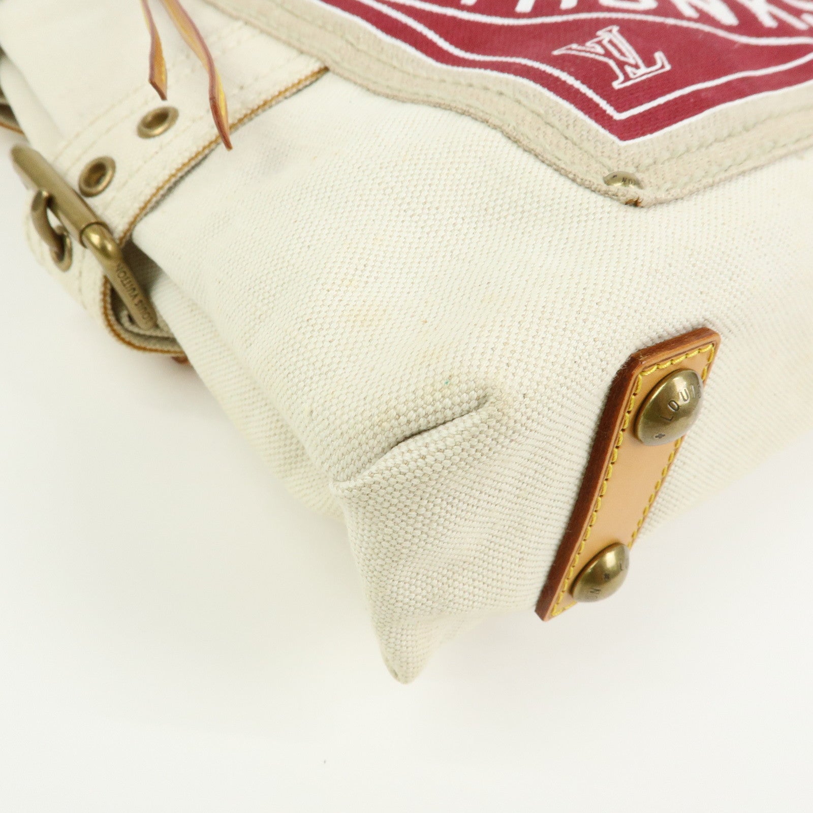 Louis Vuitton Cruise Line Globe Shopper MM Canvas Tote Bag M95112