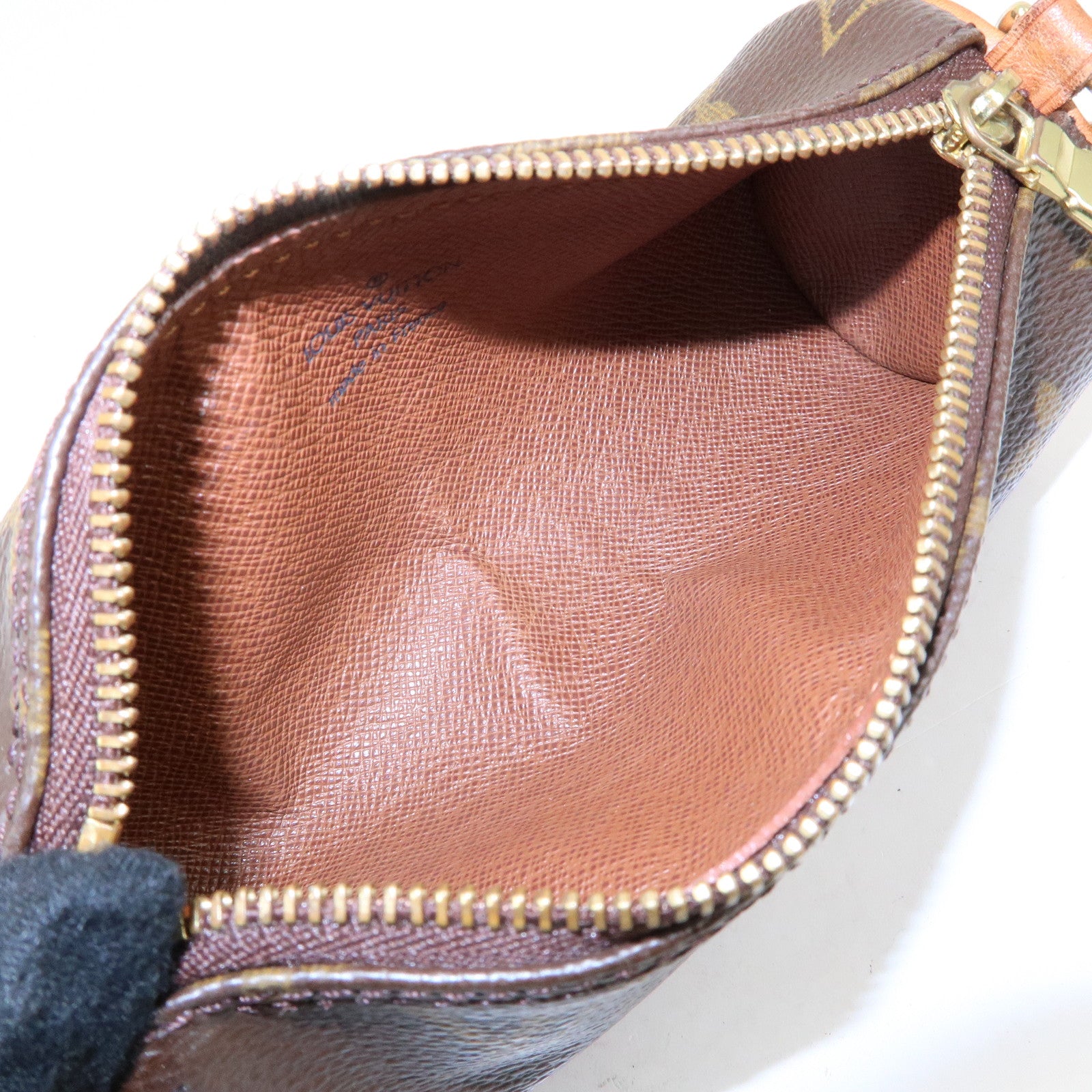 Louis Vuitton Monogram Set of 2 Pouch for Papillon Bag Brown Used