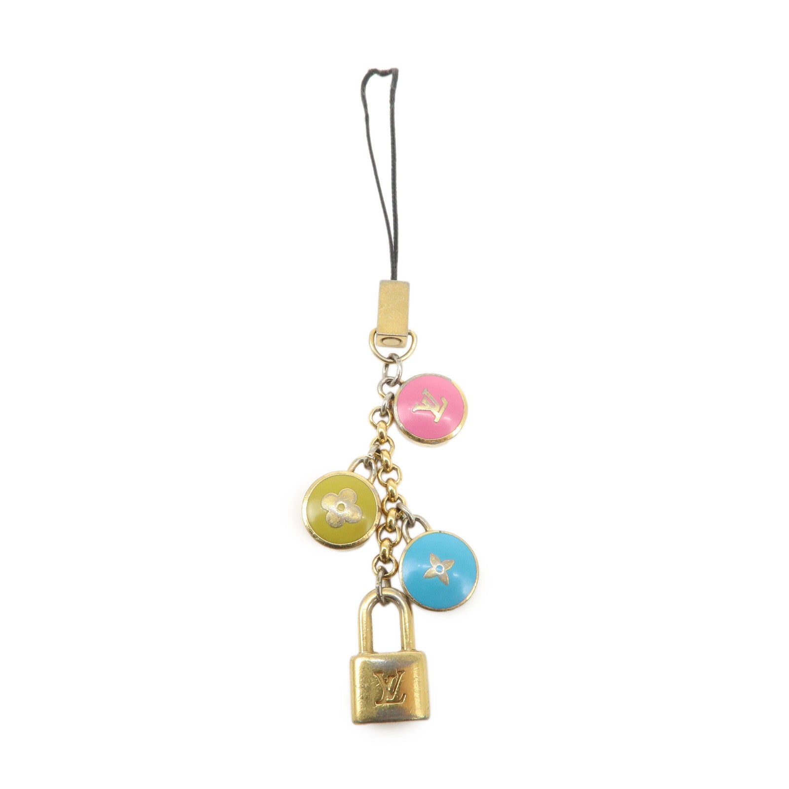 Louis Vuitton Monogram Bijou Telephone Pastilles Key Charm M65388