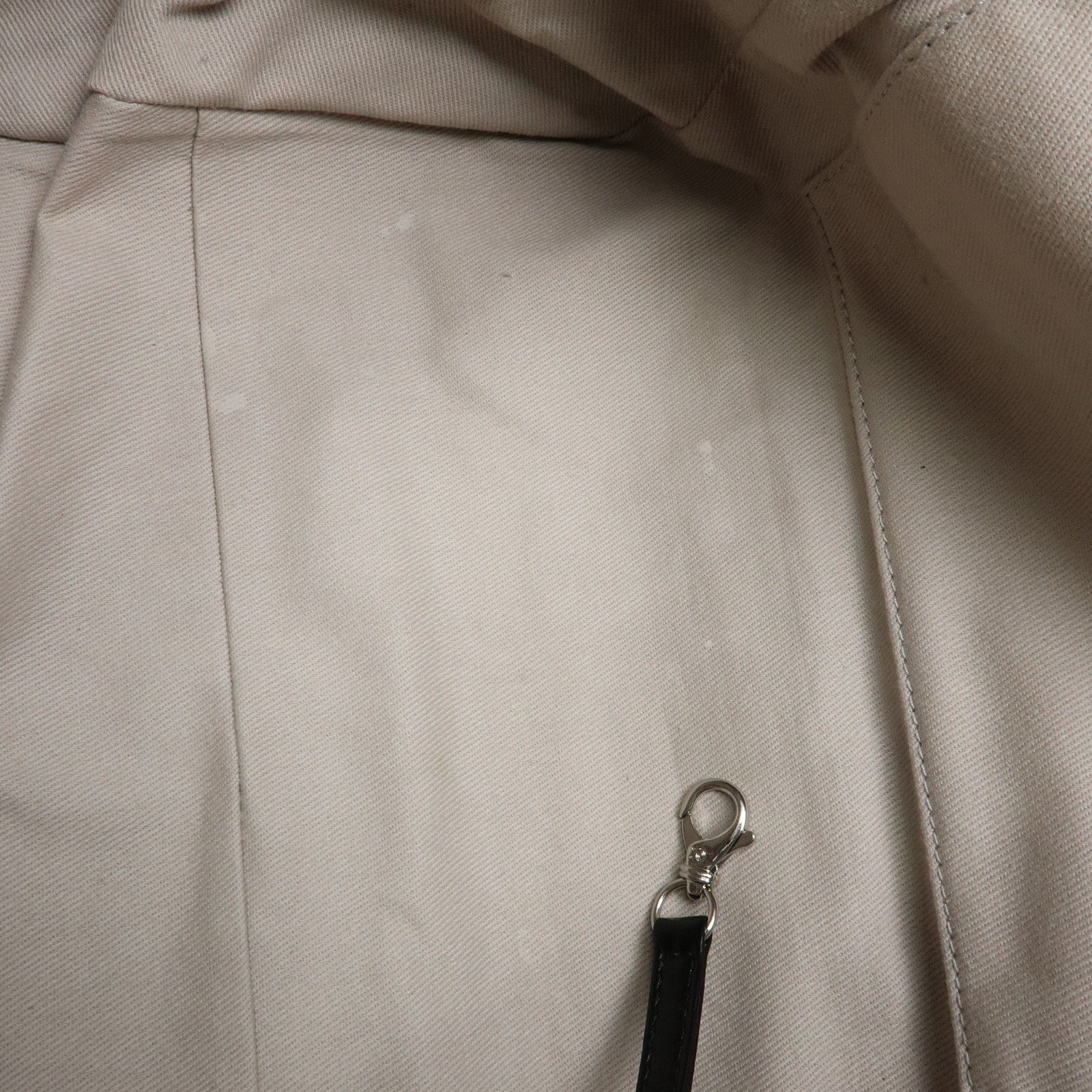 CHANEL Deauville GM Caviarskin Leather 2Way Tote Bag Black A66941