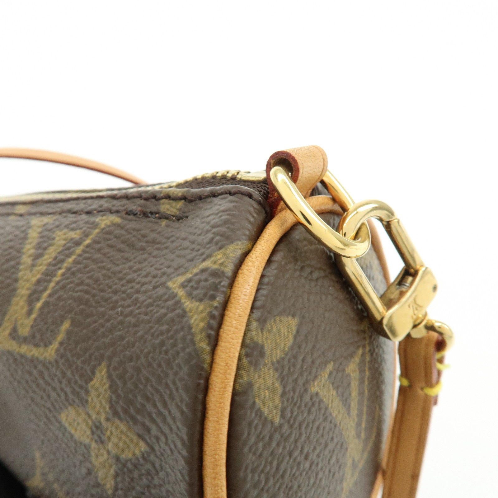Louis Vuitton Monogram Mini Pouch for Papillon Bag Brown