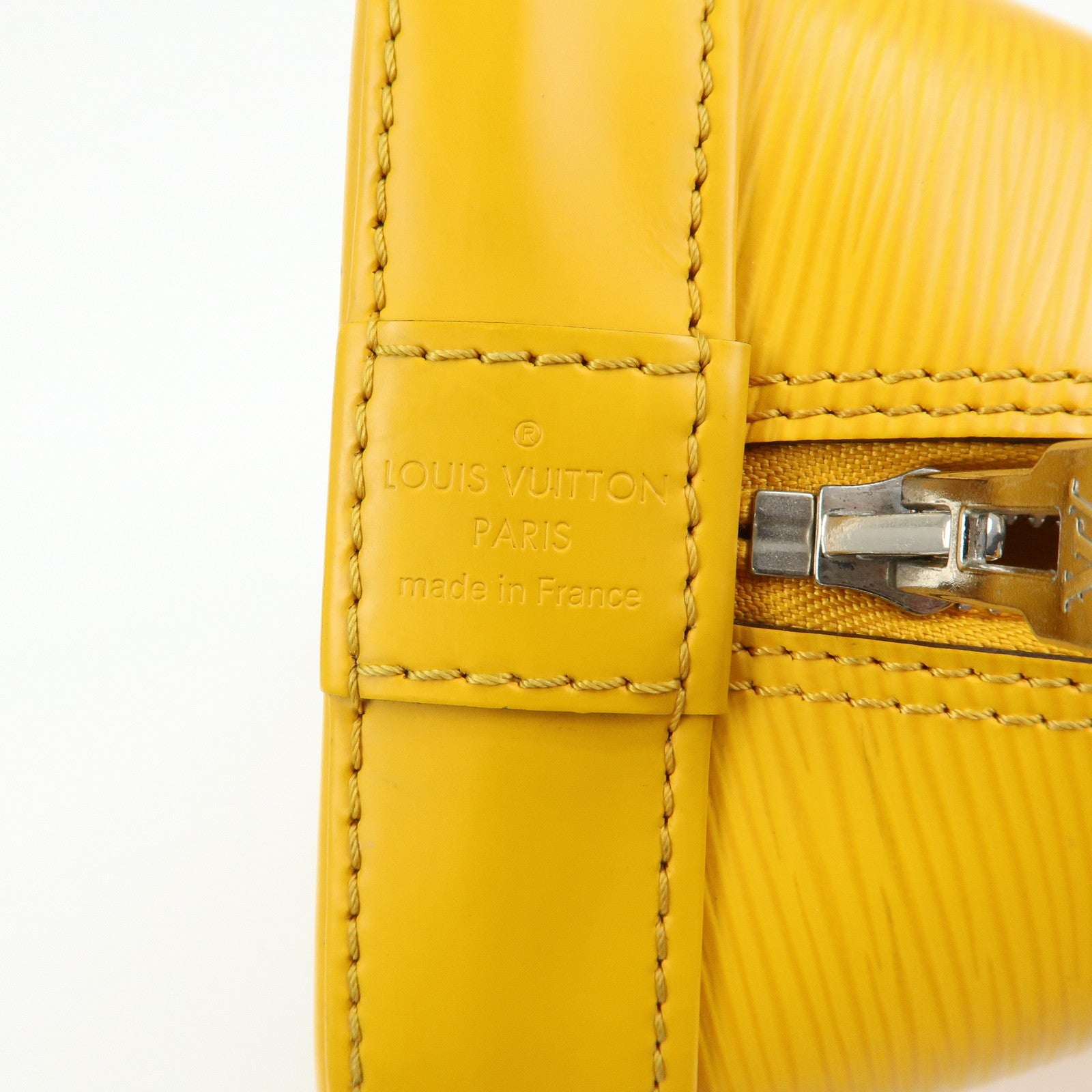 Louis Vuitton Epi Alma PM Leather Hand Bag Mimosa M40951