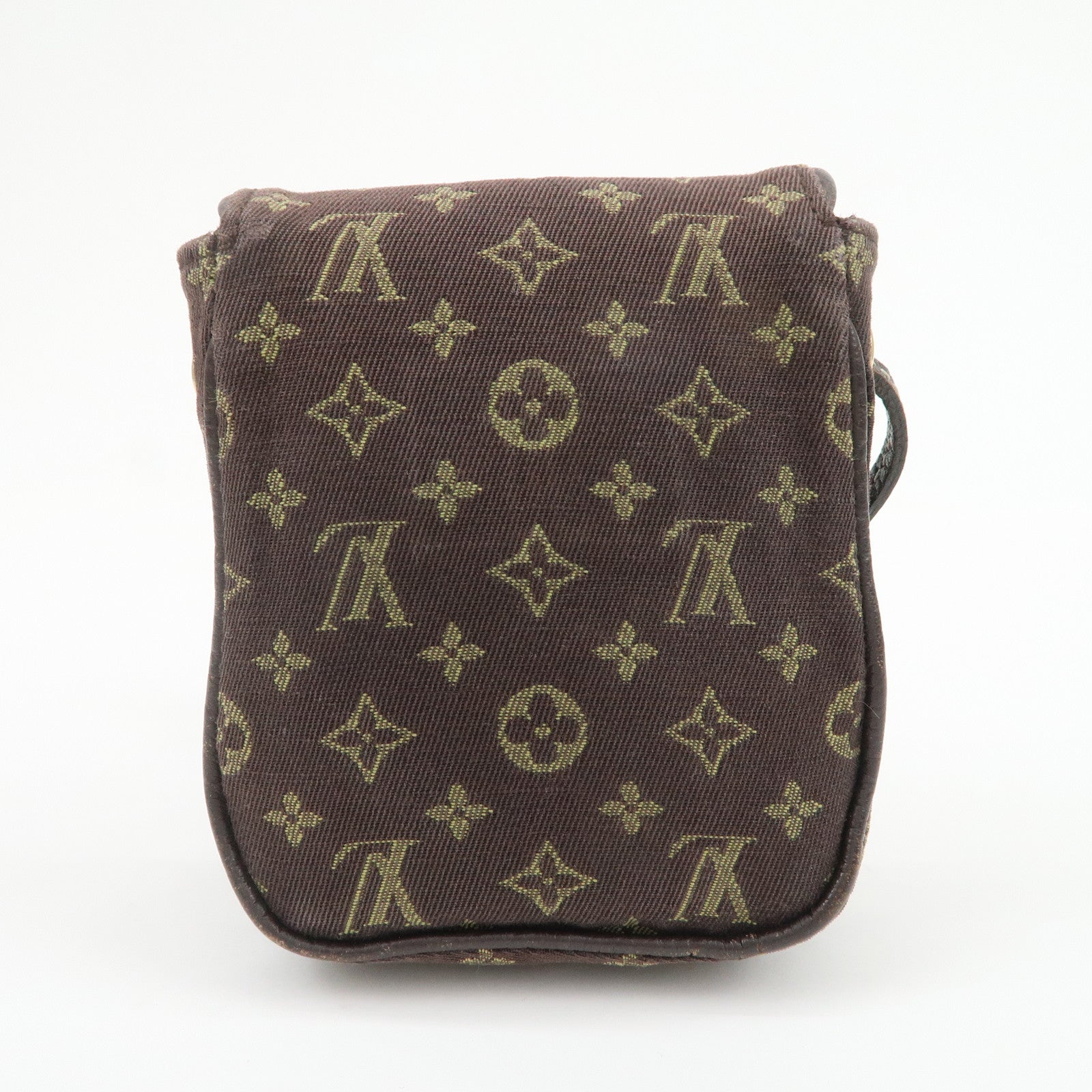 Louis Vuitton Monogram Mini Lin Pochette Cancun Ebene M95313