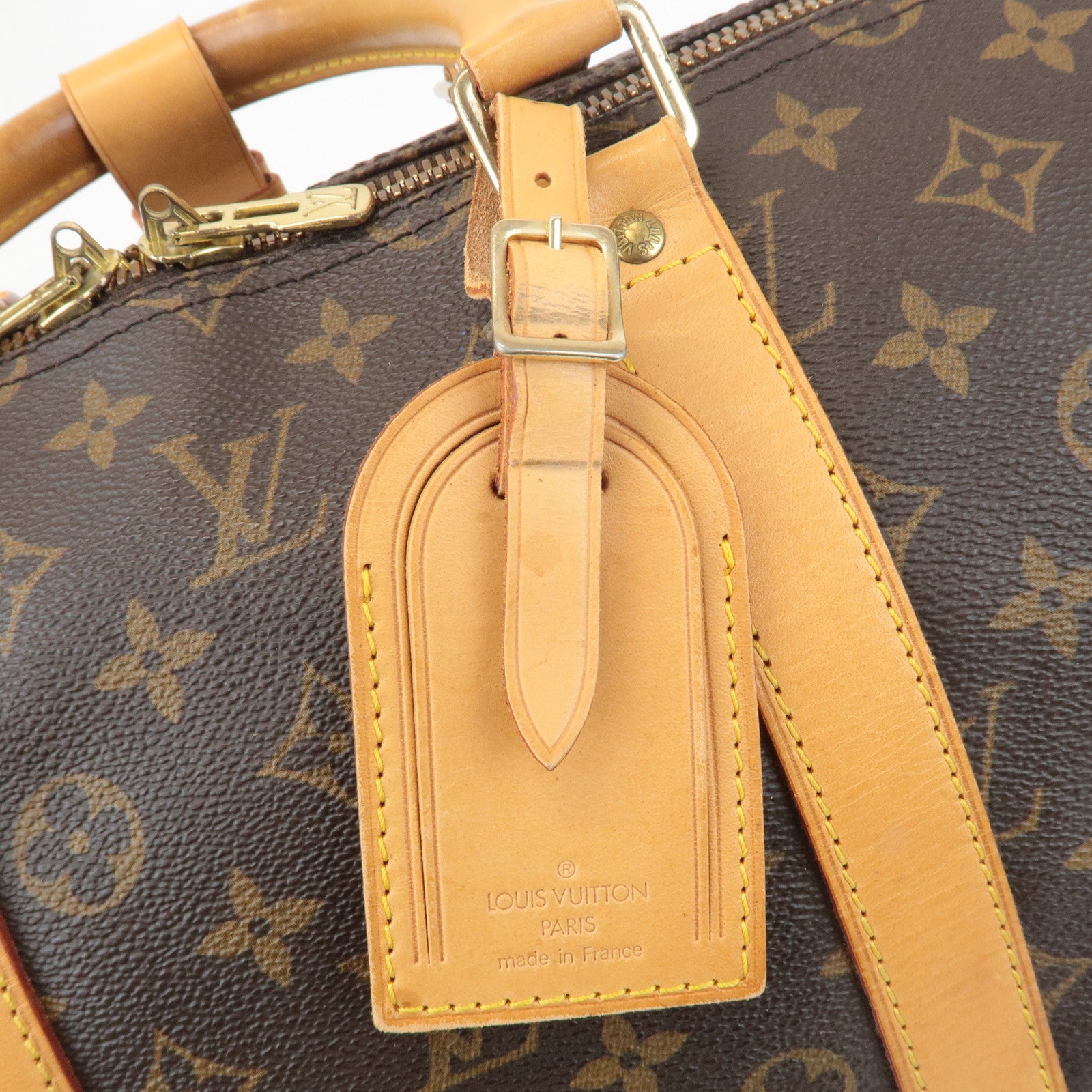 Louis Vuitton Monogram Keep All Bandouliere 55 Boston Bag M41414 Used