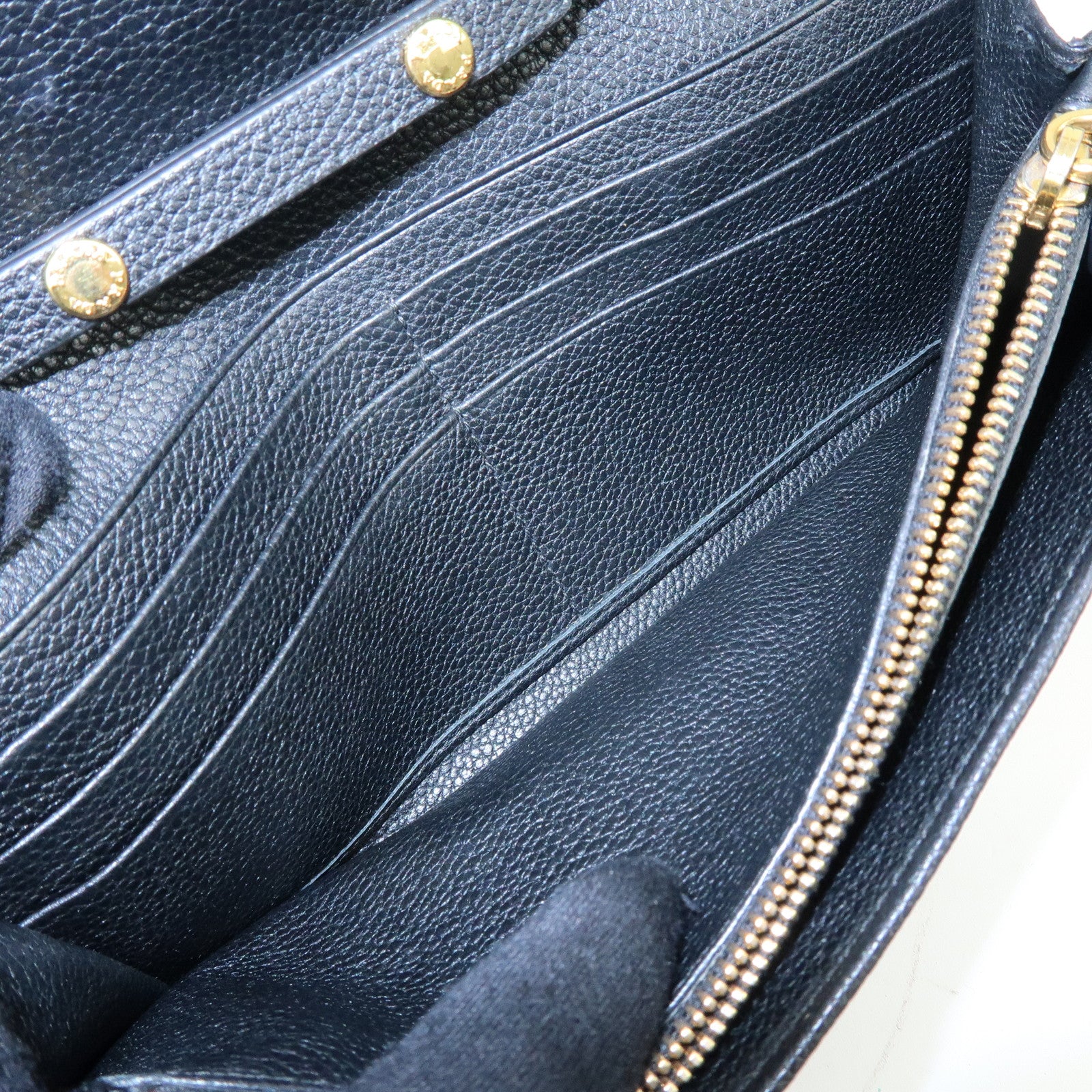 PRADA Saffiano Leather Chain Wallet Shoulder Bag Black 1M1290