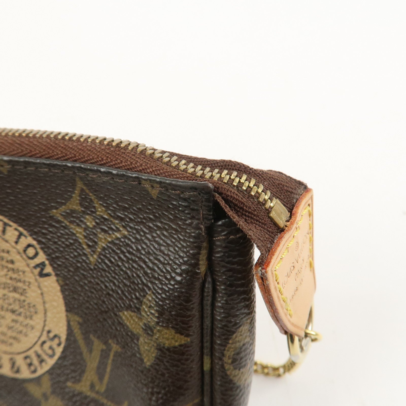 Louis Vuitton Monogram T&B Mini Pochette Accessoires Pouch M60153