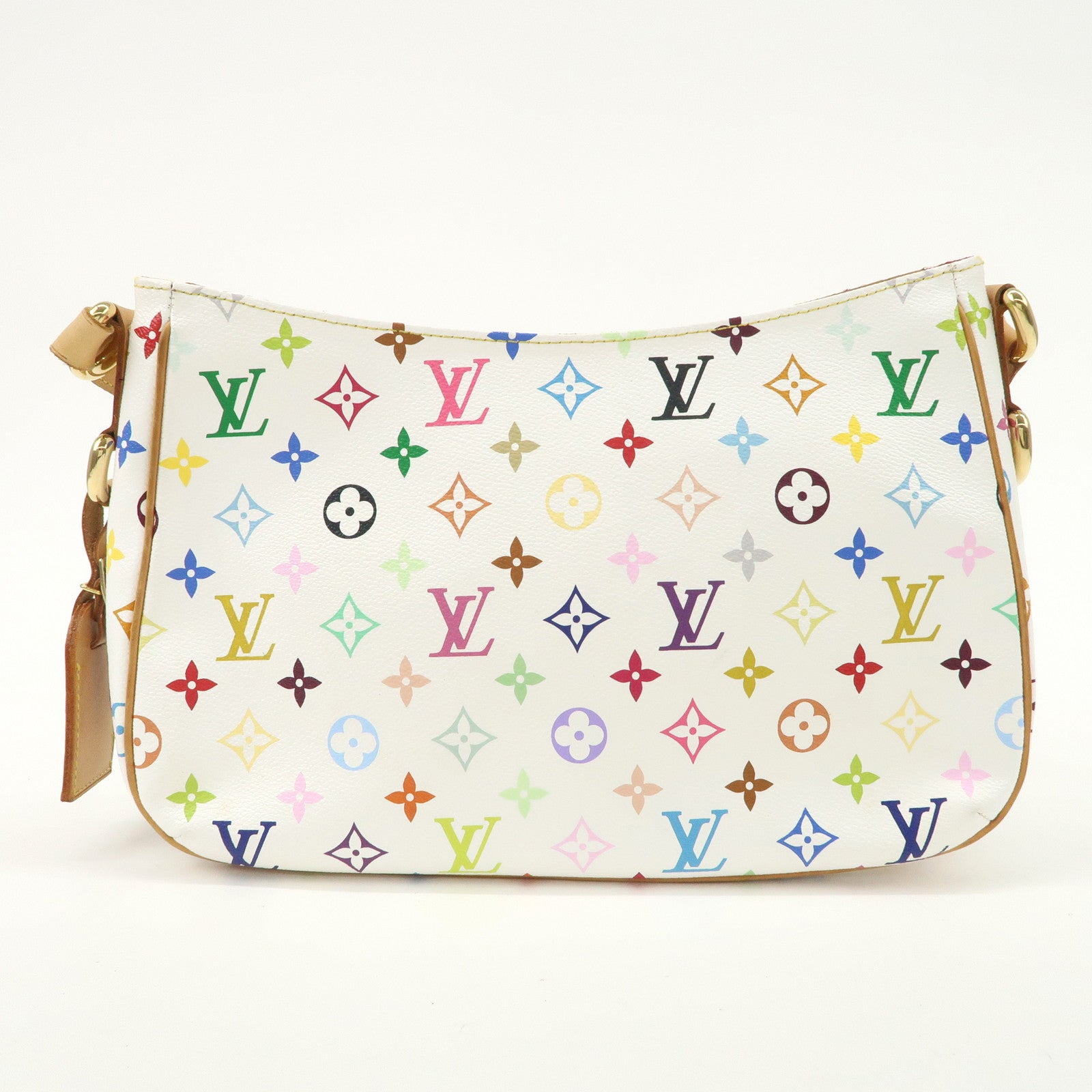 Louis Vuitton Monogram Multicolor Lodge GM Shoulder Bag Branc M40051