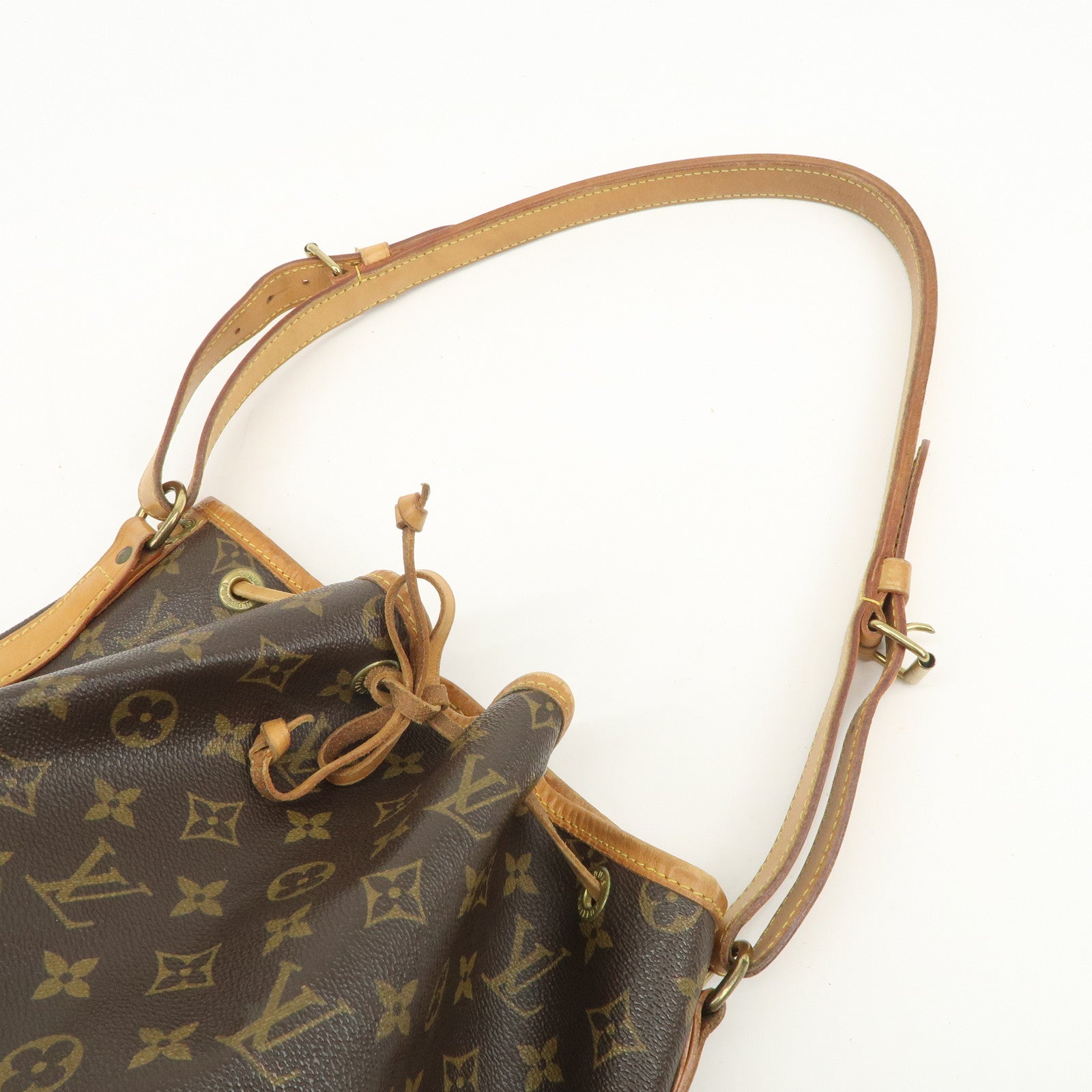Louis Vuitton Monogram Noe Shoulder Bag Hand Bag Brown M42224