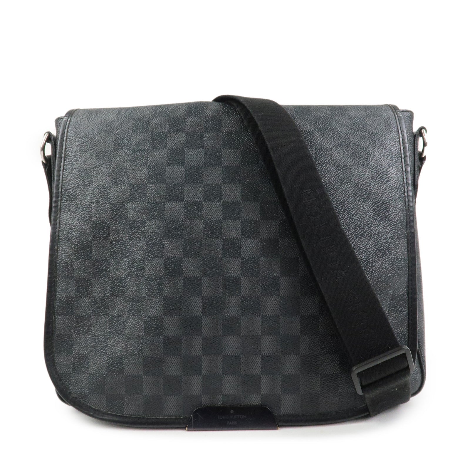 Louis Vuitton Damier Graphite Daniel MM Shoulder Bag N58029