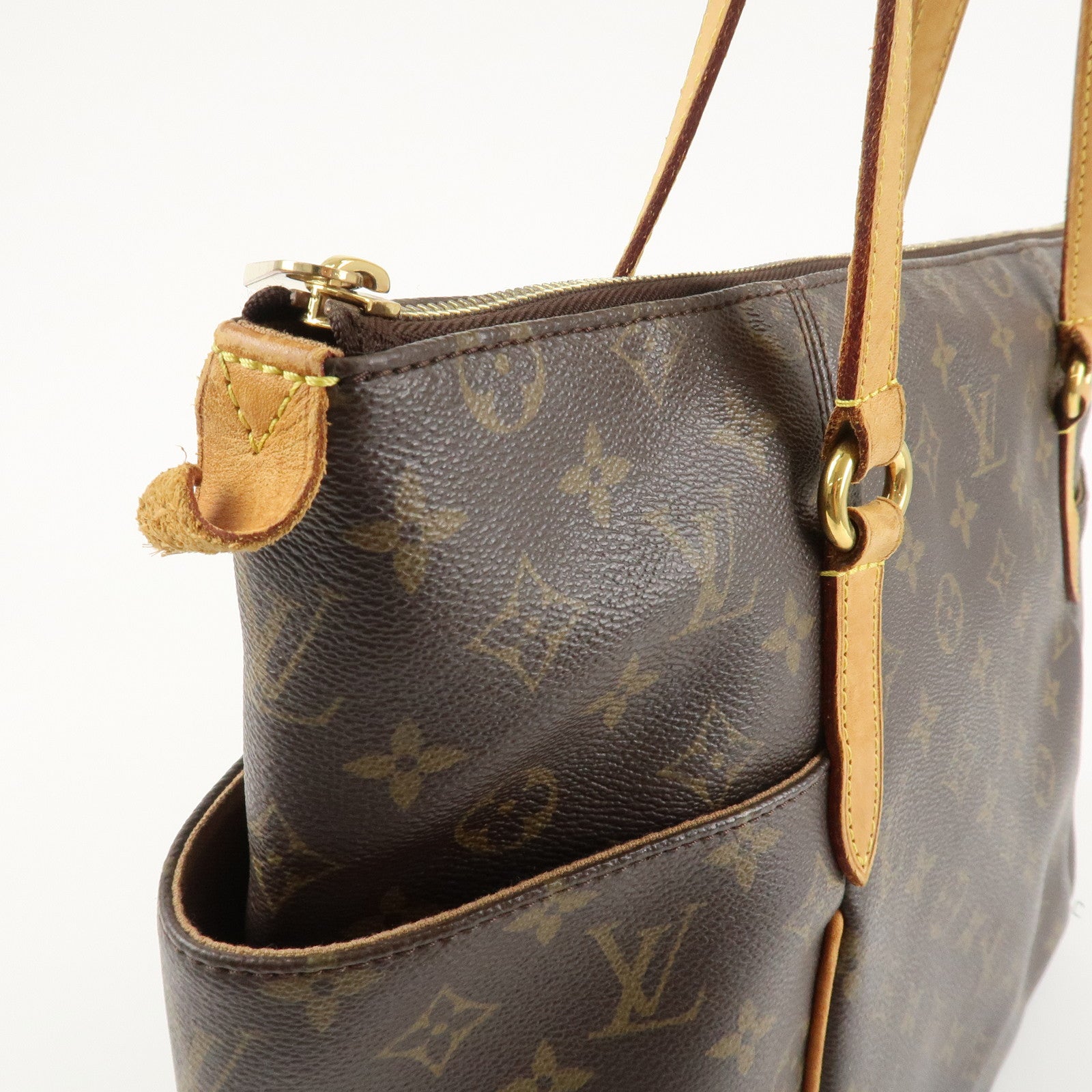 Louis Vuitton Monogram Totally MM Tote Bag Shoulder Bag M56689 Used