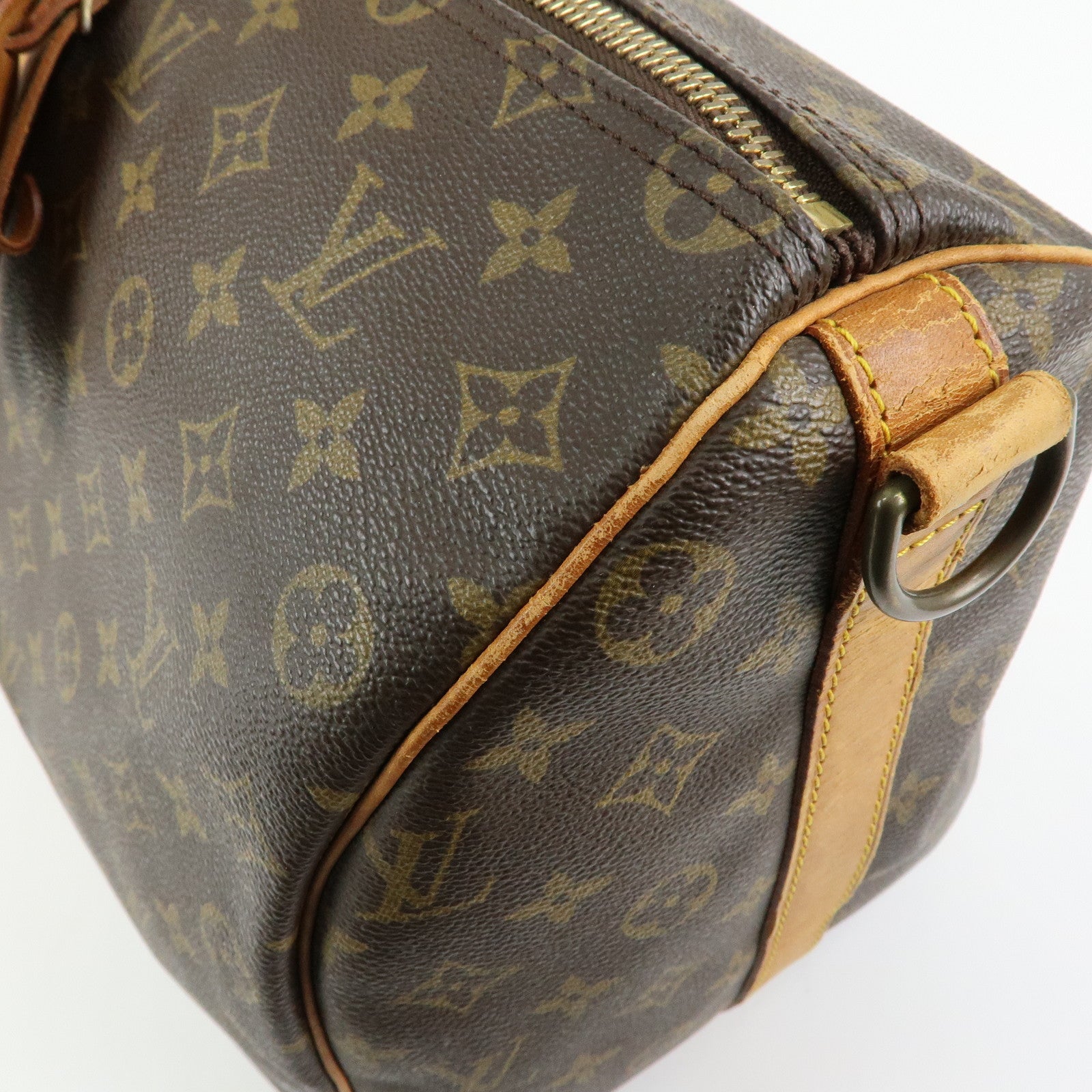 Louis Vuitton Monogram Keep All Bandouliere 50 Boston Bag M41416
