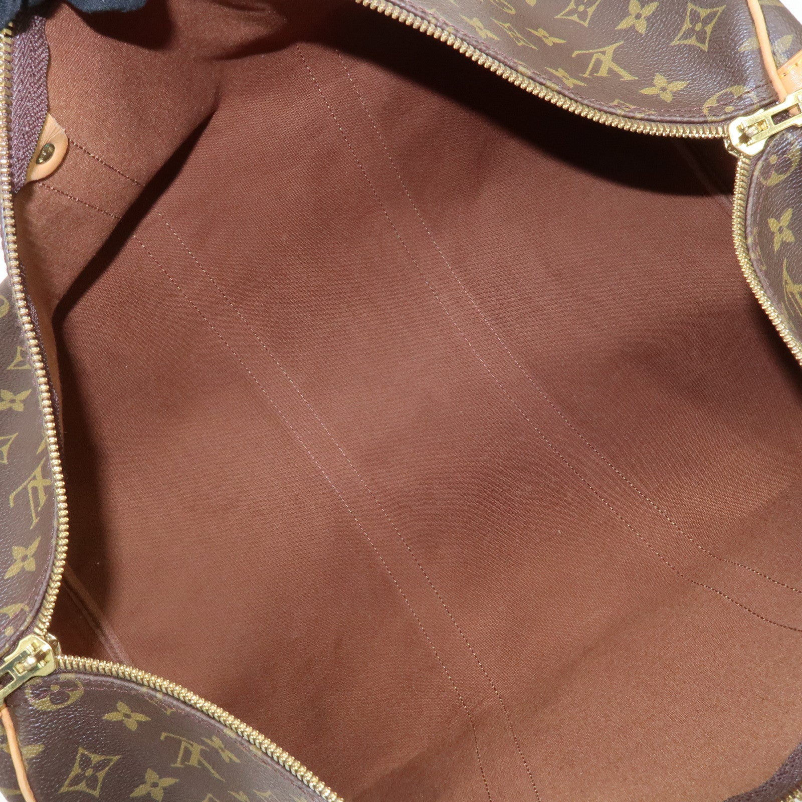 Louis Vuitton Monogram Keep All 50 Bandouliere Boston Bag M41416