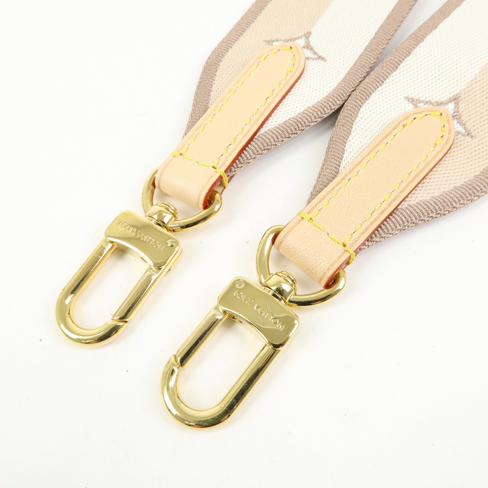 Louis Vuitton 110cm Canvas Nume Shoulder Strap Beige