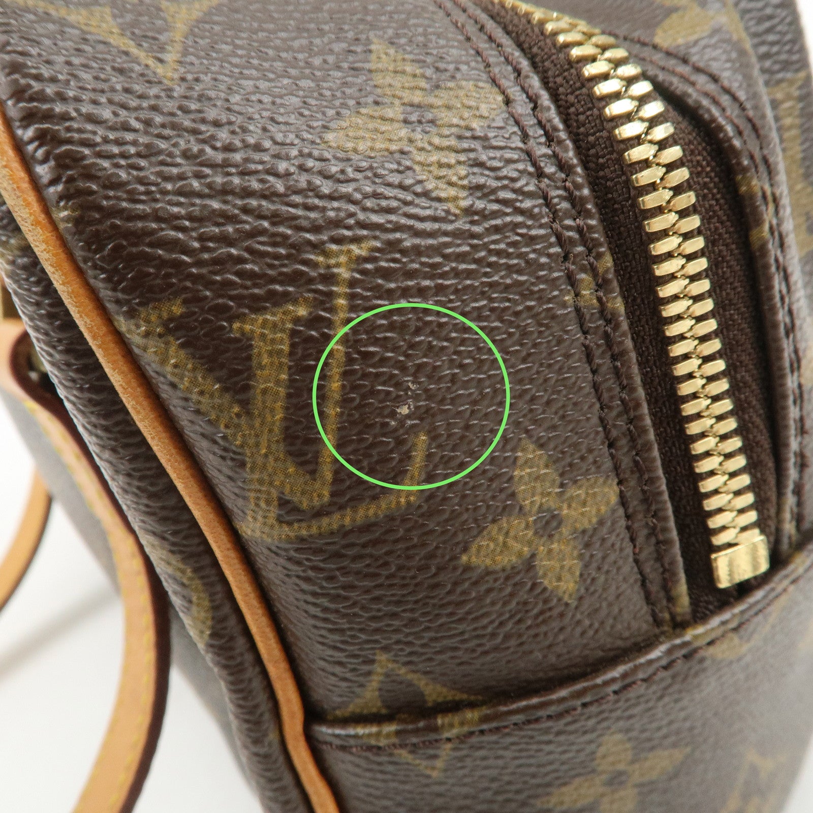 Louis Vuitton Monogram Cite MM Shoulder Bag Hand Bag M51182