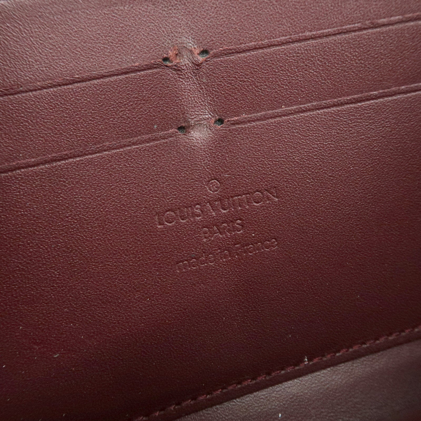 Louis Vuitton Monogram Vernis Leather Set of 2 Wallet M93522/M93575