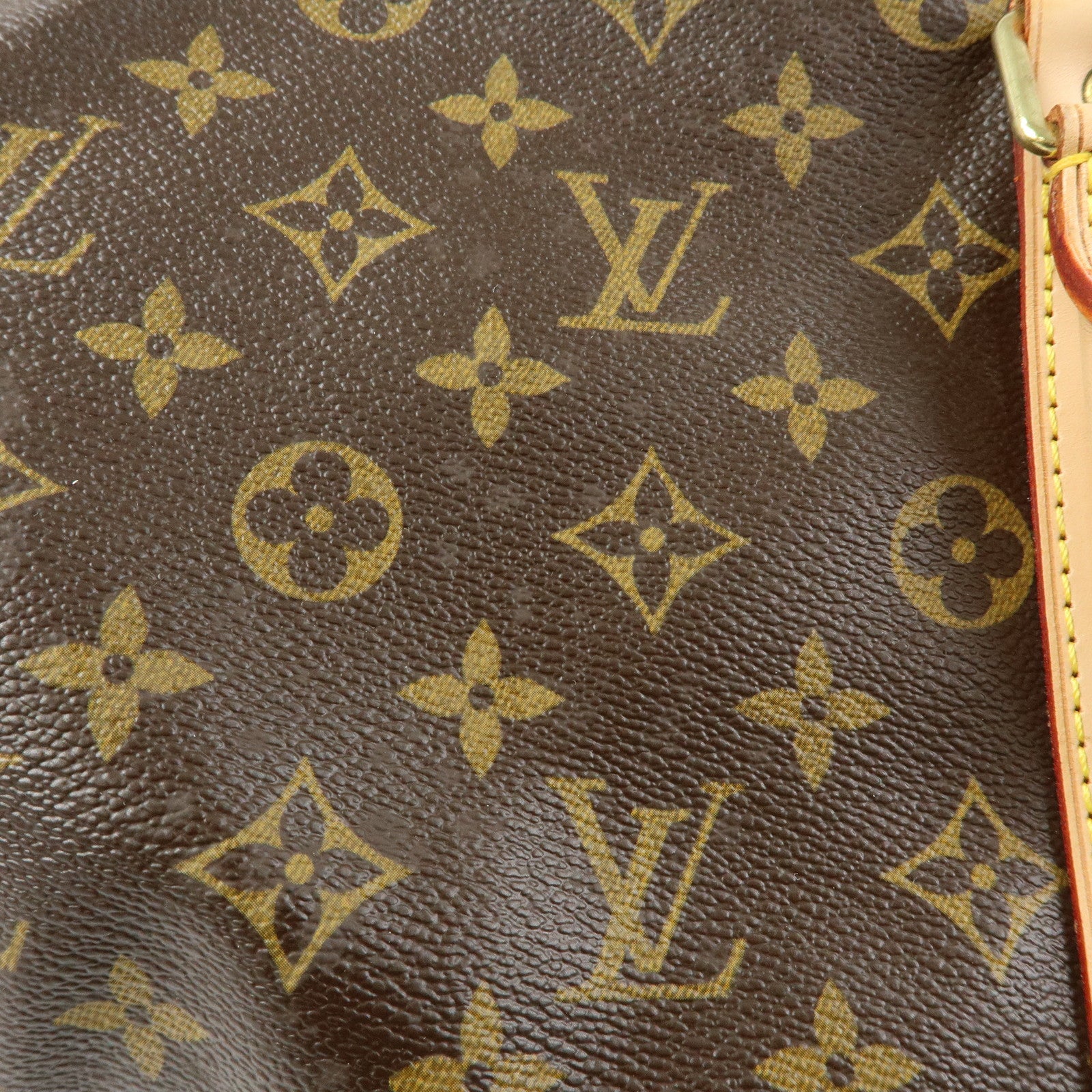 Louis Vuitton Monogram Keep All 45 Boston Bag Brown M41428