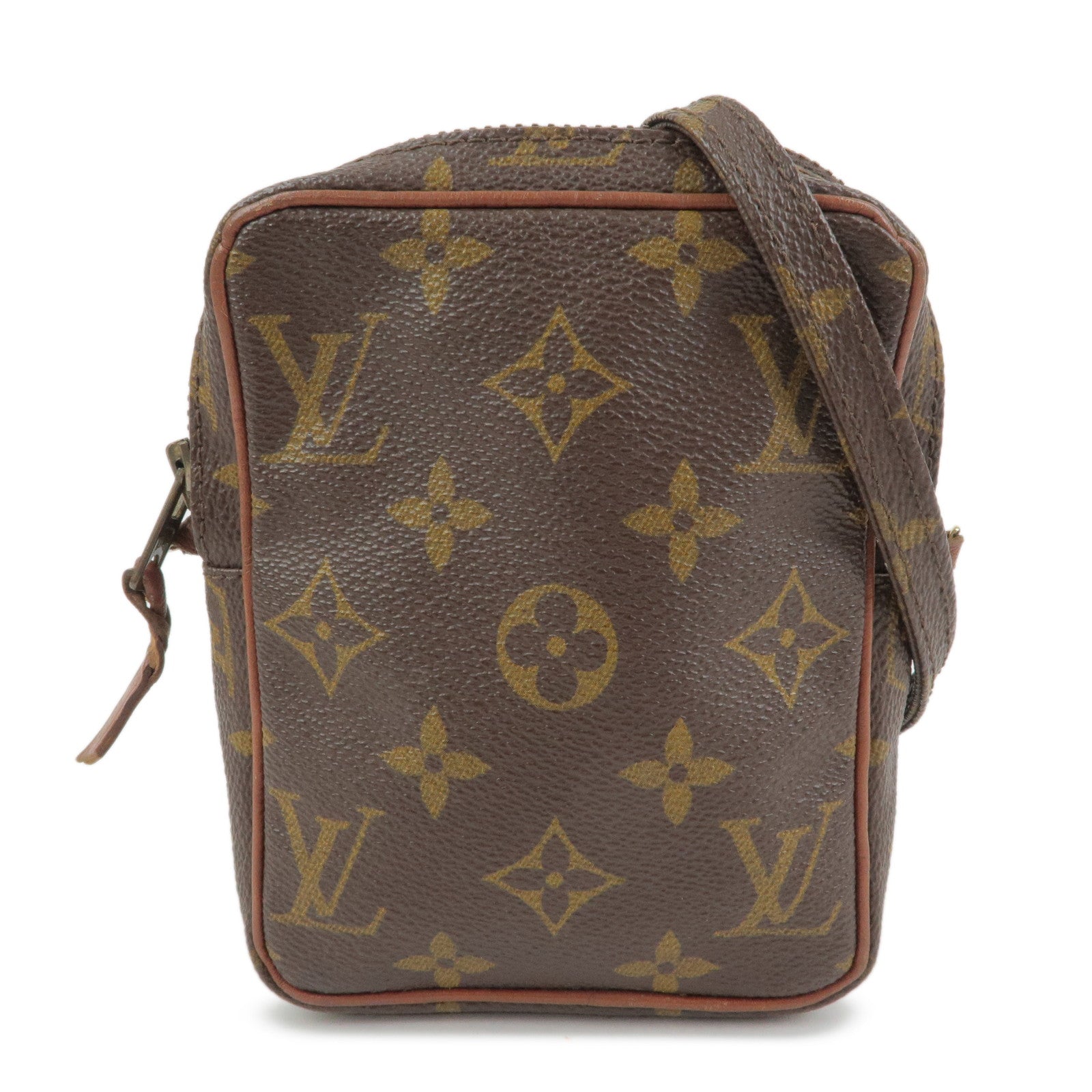 Louis Vuitton Monogram Mini Danube Shoulder Bag Brown M45268