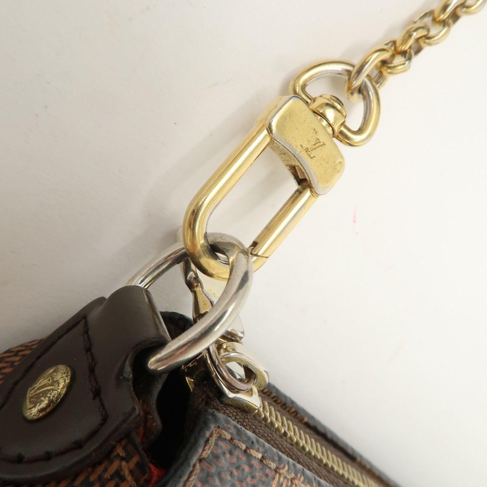 Louis Vuitton Damier Eva 2Way Hand Shoulder Bag Damier Ebene N55213