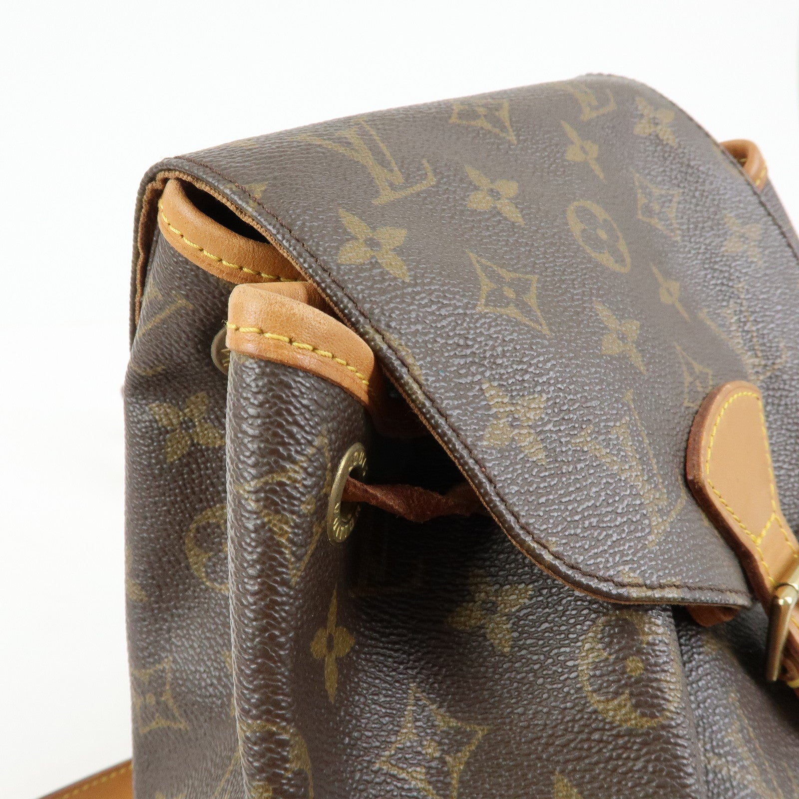 Louis Vuitton Monogram Montsouris MM Backpack Brown M51136