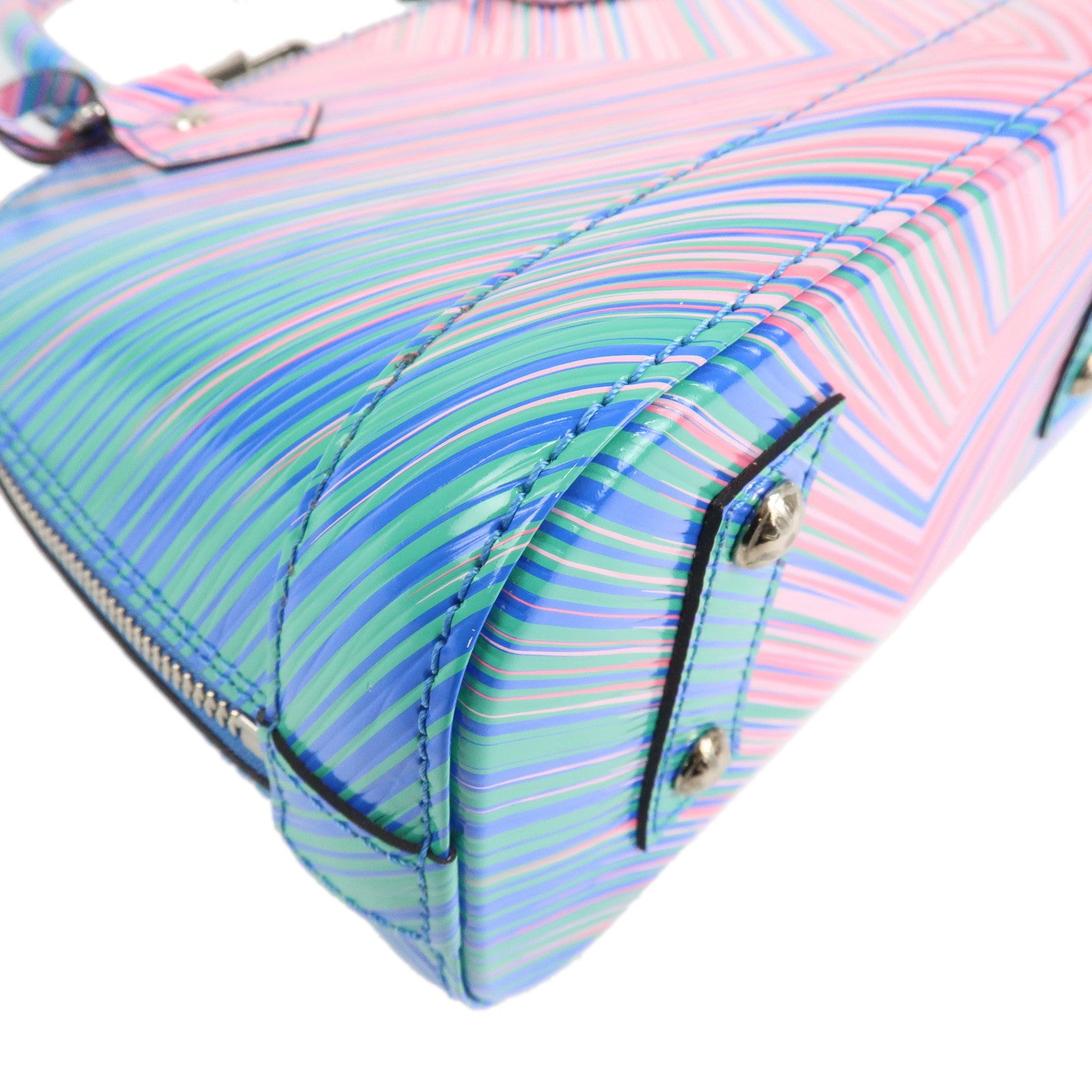 Louis Vuitton Epi Tropical Alma BB Hand Bag Multicolor Ｍ54320 Used