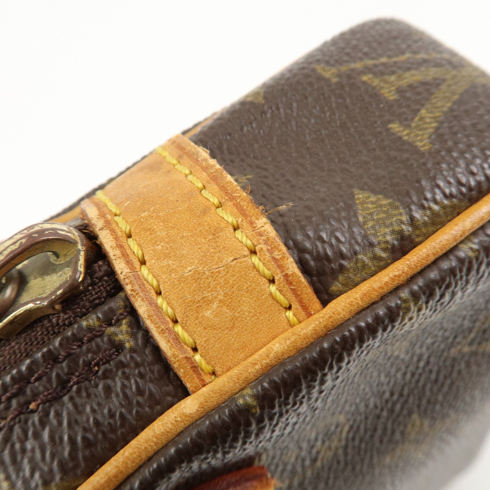 Louis Vuitton Monogram Pochette Marly Bandouliere Bag Brown M51828