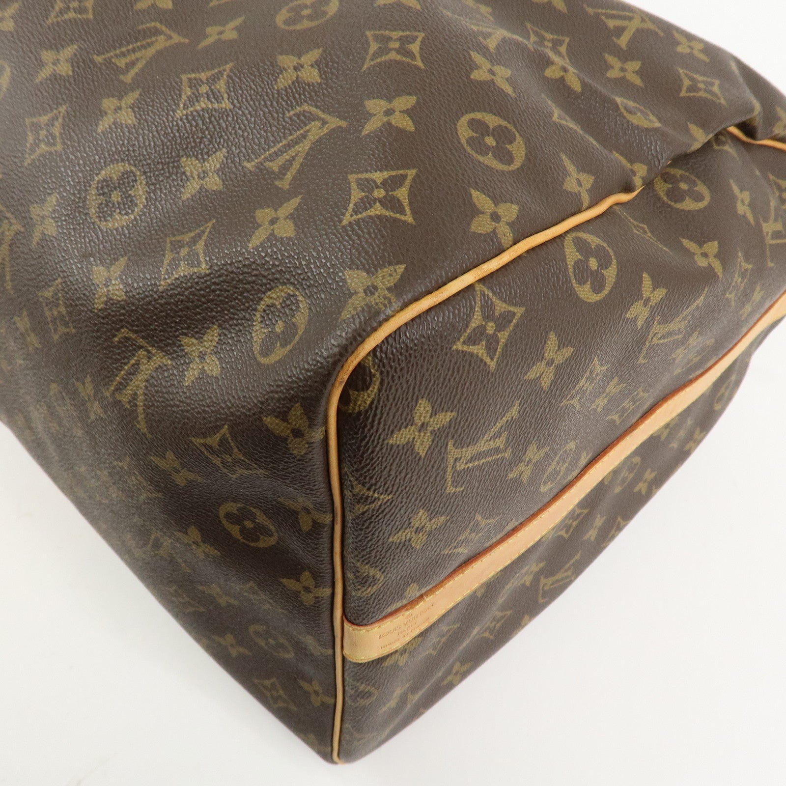 Louis Vuitton Monogram Keep All 60 Boston Bag Brown M41422