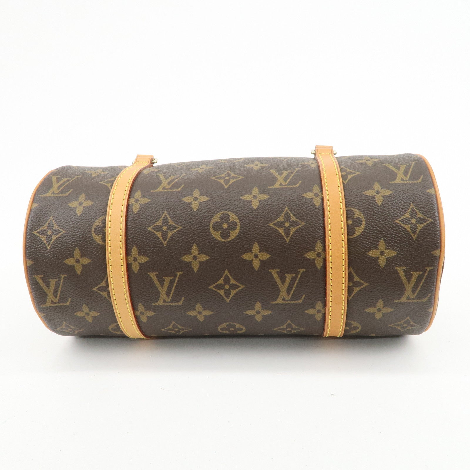 Louis Vuitton Monogram Papillon 26 Hand Bag Brown M51386