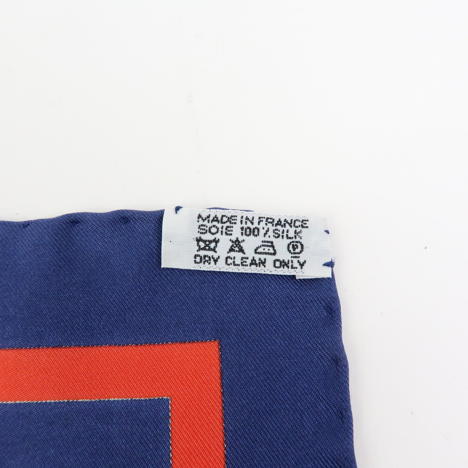 HERMES Carre 90 Silk 100% Scarf Raconte moi le cheval Red Navy