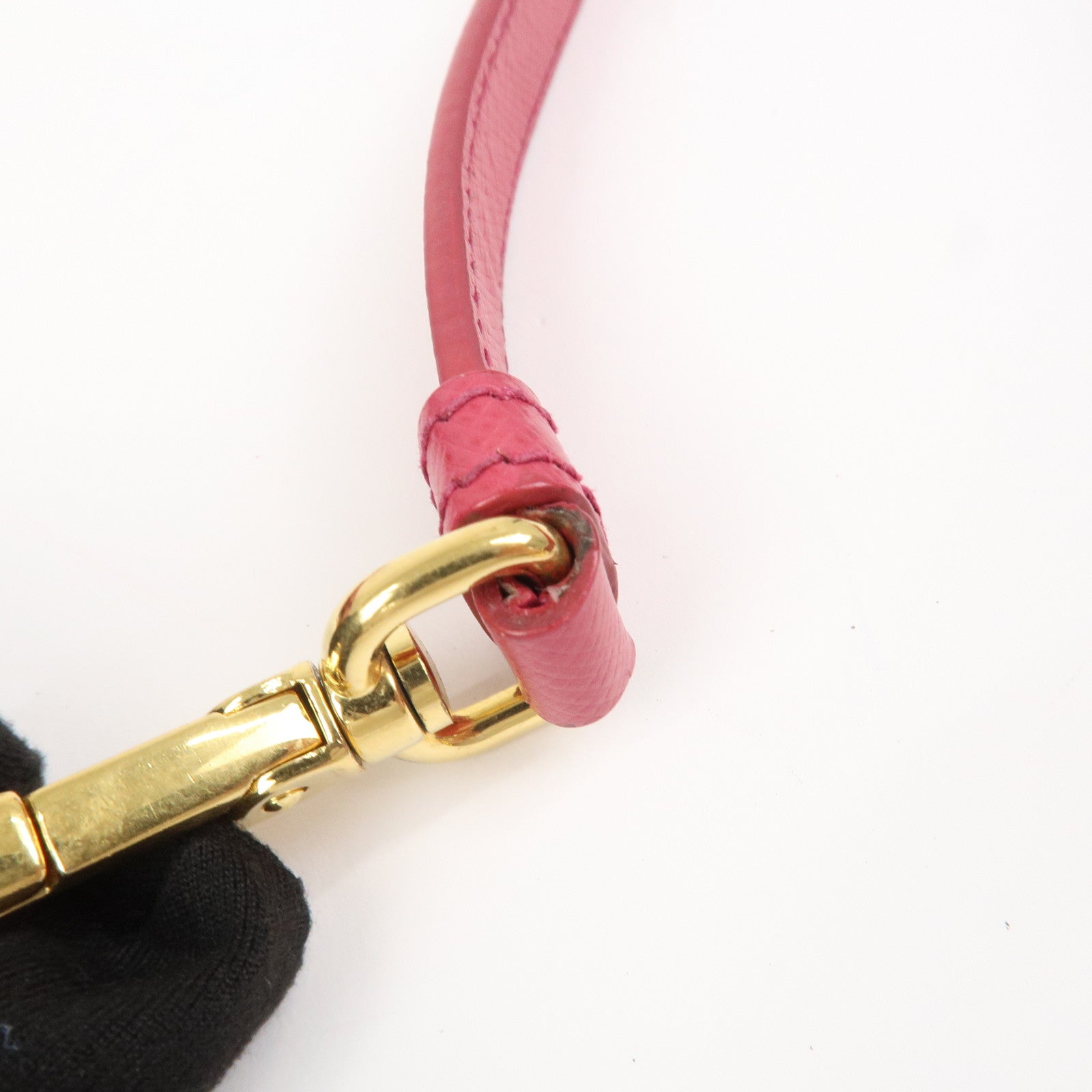 PRADA Saffiano Leather Galleria 2Way Hand Shoulder Bag Pink 1BA863