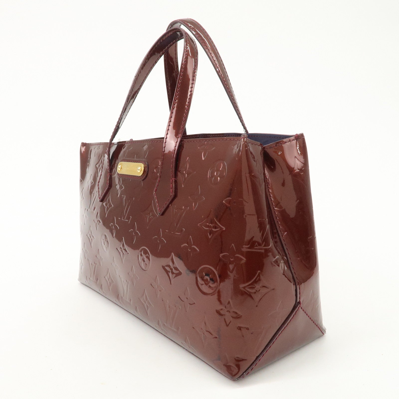 Louis Vuitton Monogram Vernis Wilshire PM Rouge Faurviste M91644 Used