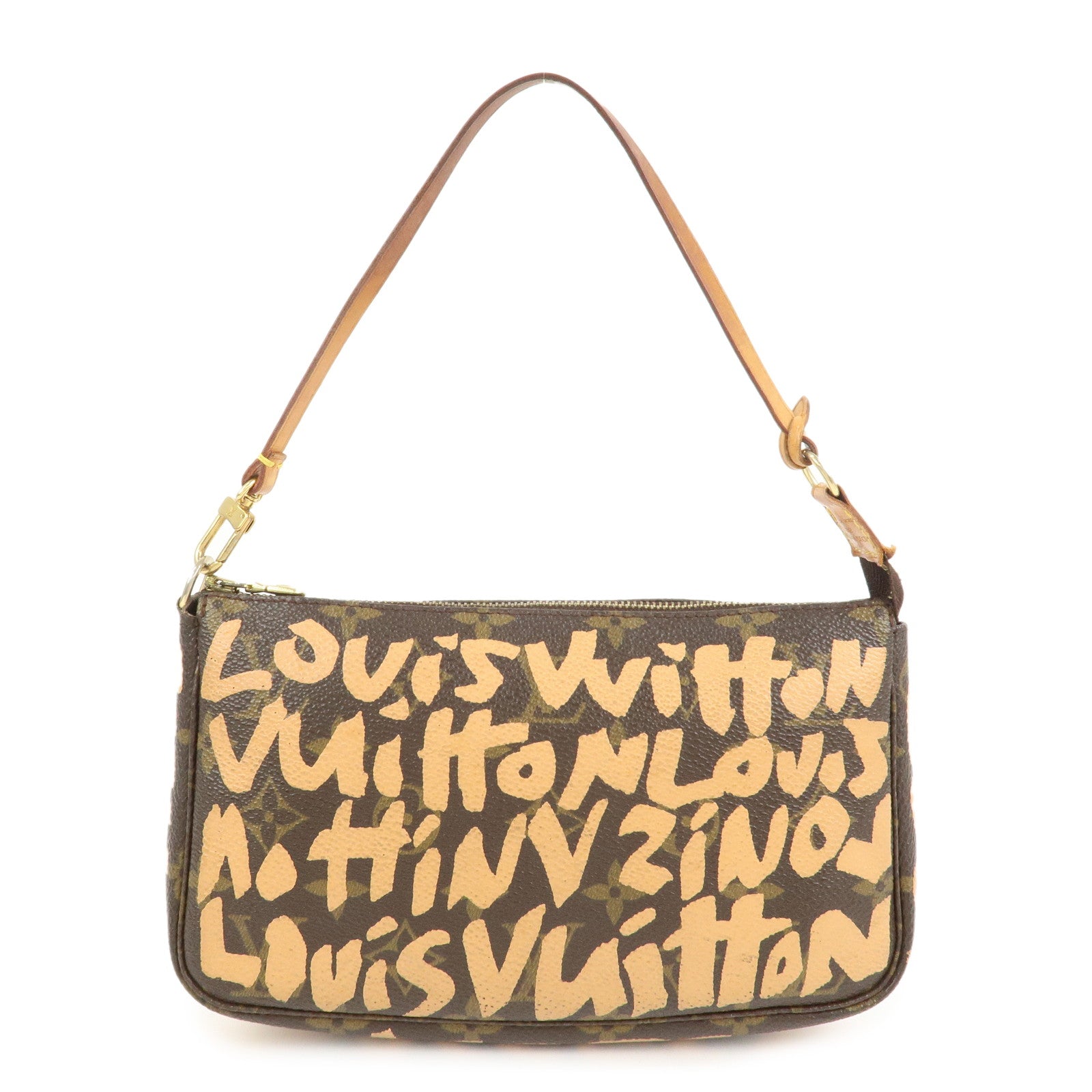 Louis Vuitton Monogram Graffiti Pochette Accessoires HandBag M92193