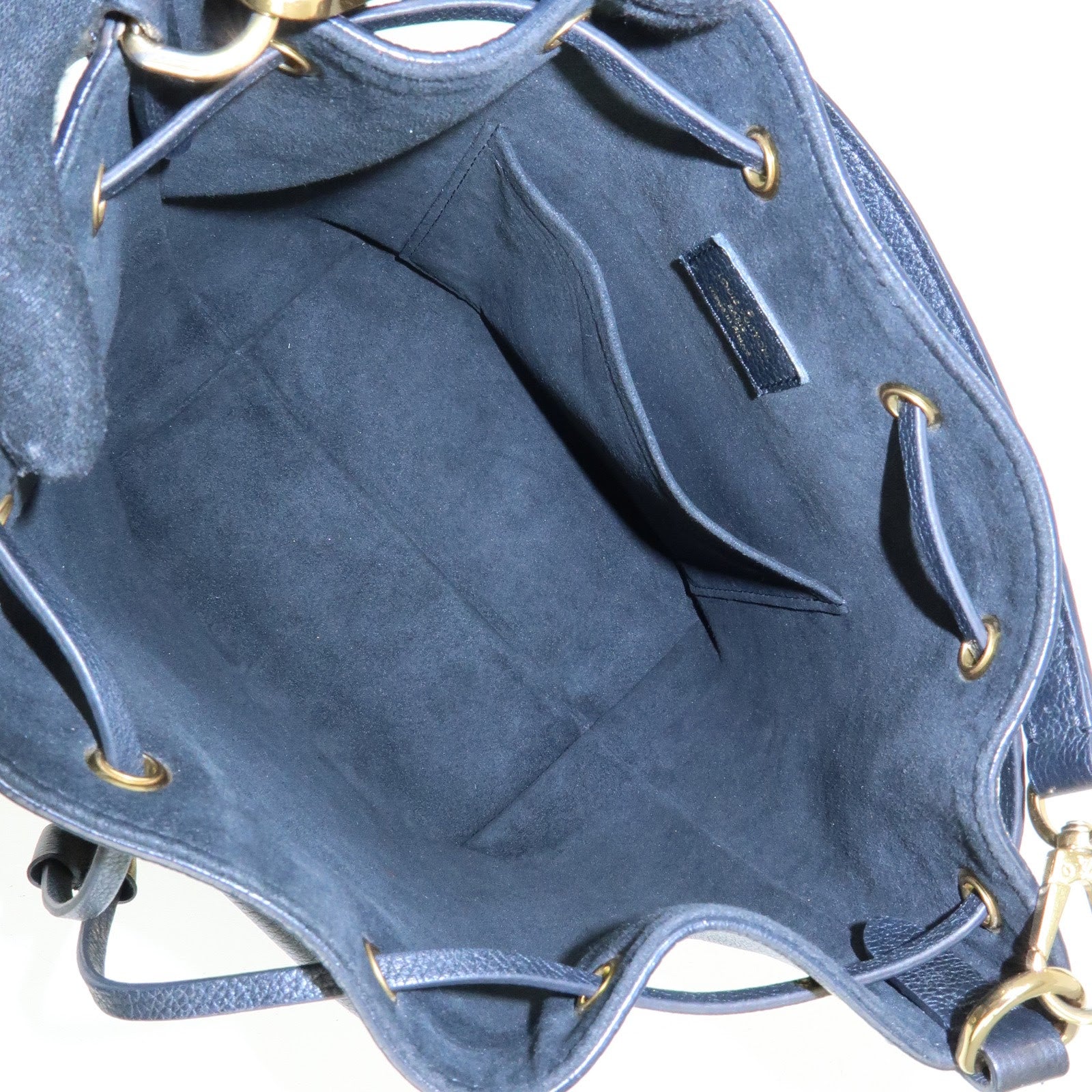 Louis Vuitton Lockme Bucket NV 2Way Bag Hand Bag Black M57687