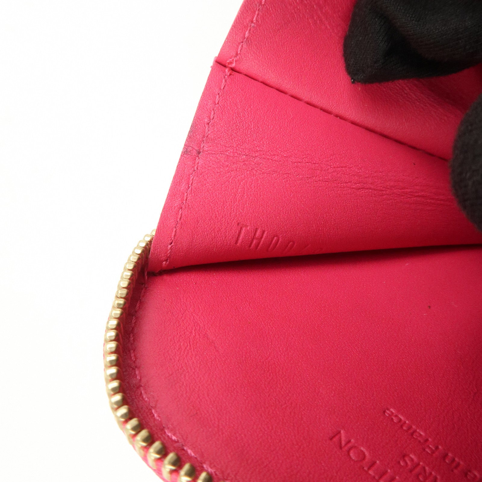 Louis Vuitton Monogram Vernis Porte Monnaie Coeur Coin Case M93657