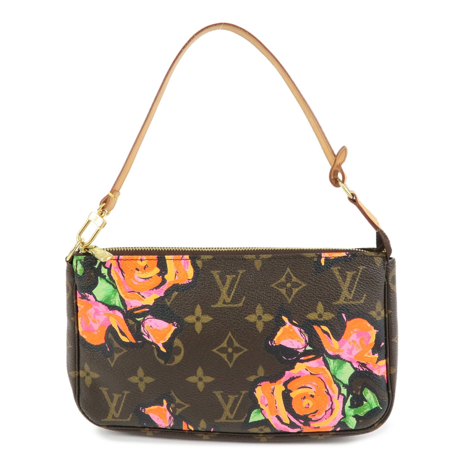Louis Vuitton Monogram Rose Pochette Accessoires Pouch M48615
