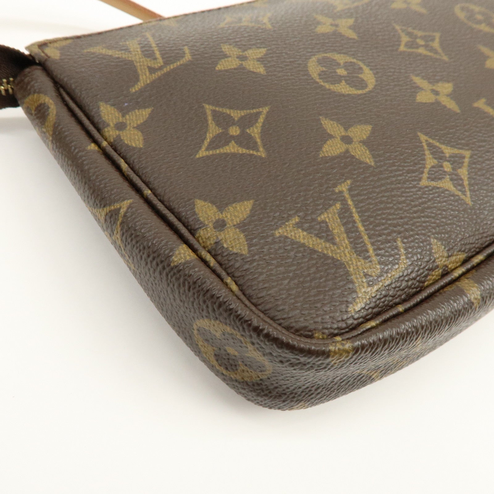 Louis Vuitton Monogram Pochette Accessoires Pouch Hand Bag M51980