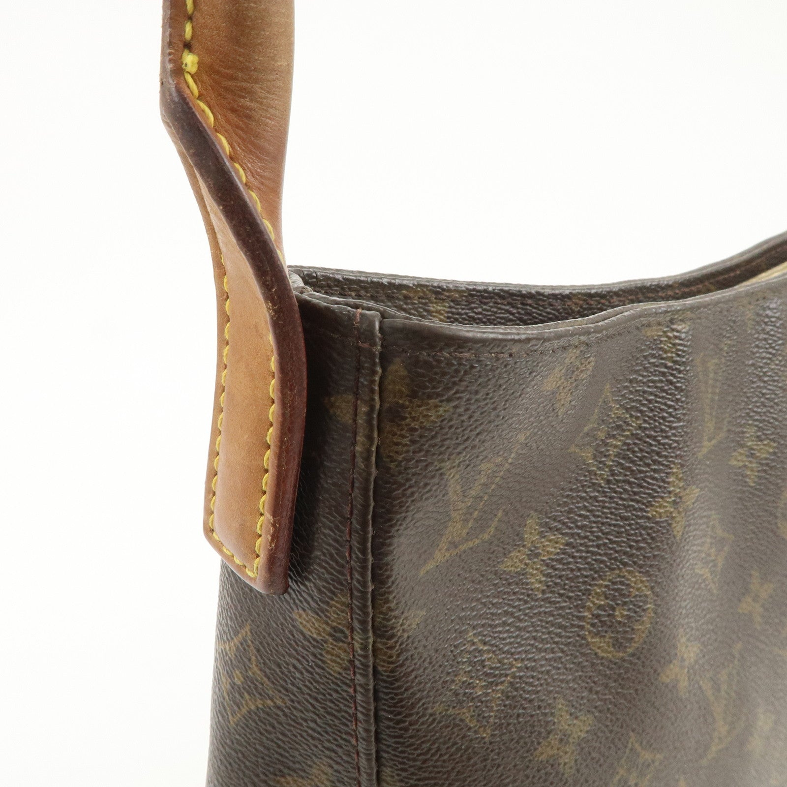 Louis Vuitton Monogram Looping GM Shoulder Bag Brown M51145