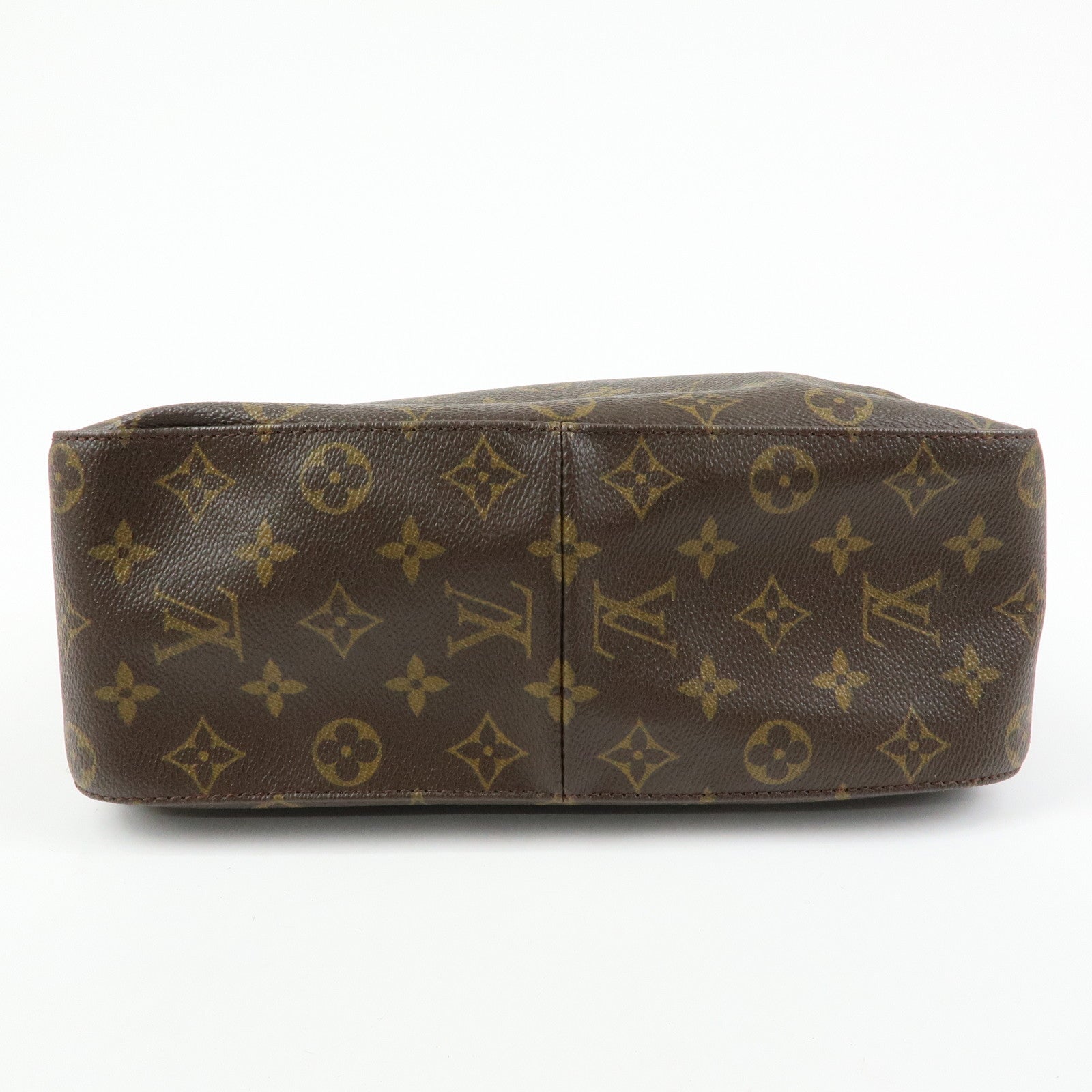 Louis Vuitton Monogram Looping GM Shoulder Bag Brown M51145
