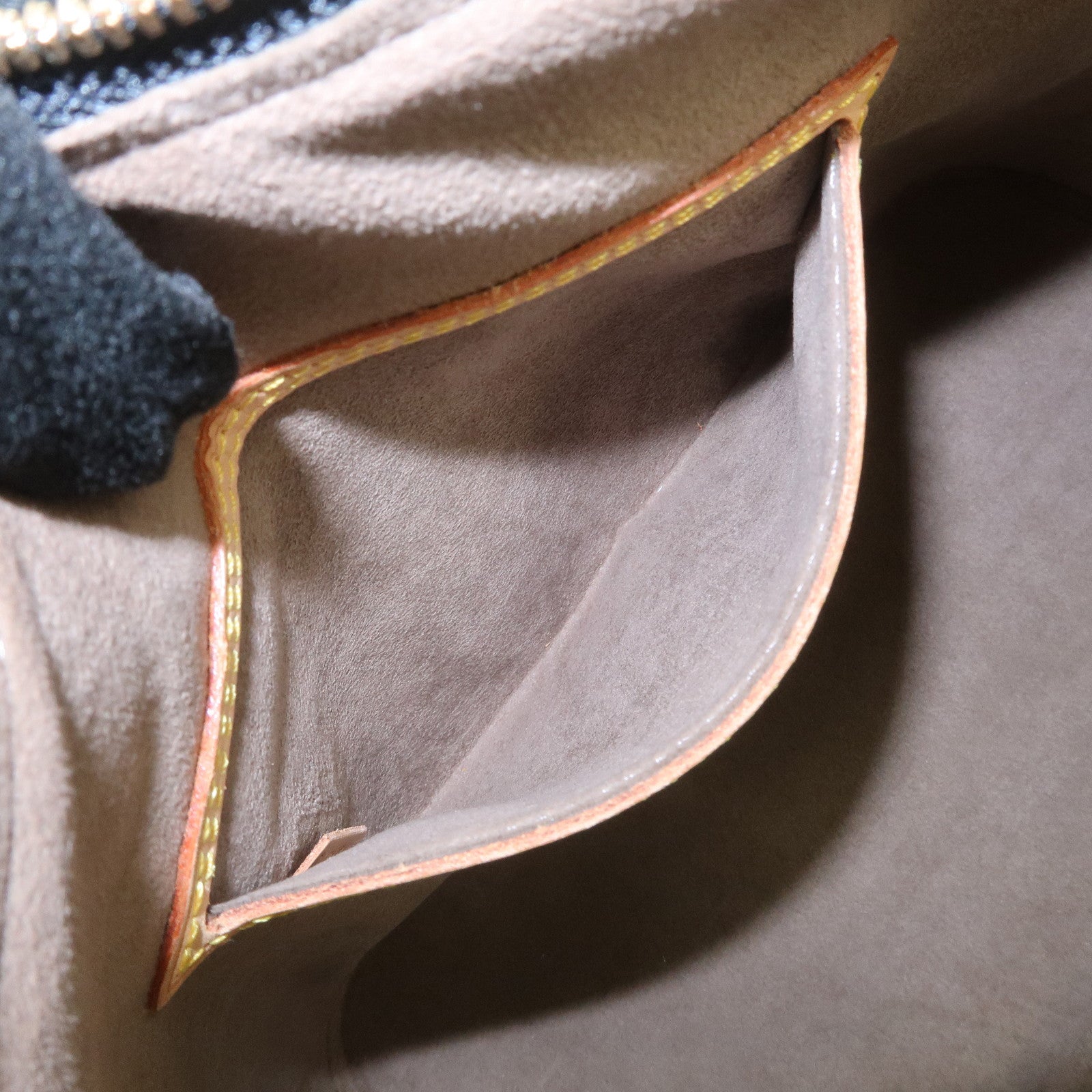 Louis Vuitton Monogram Multicolor Alma Hand Bag Noir M92646