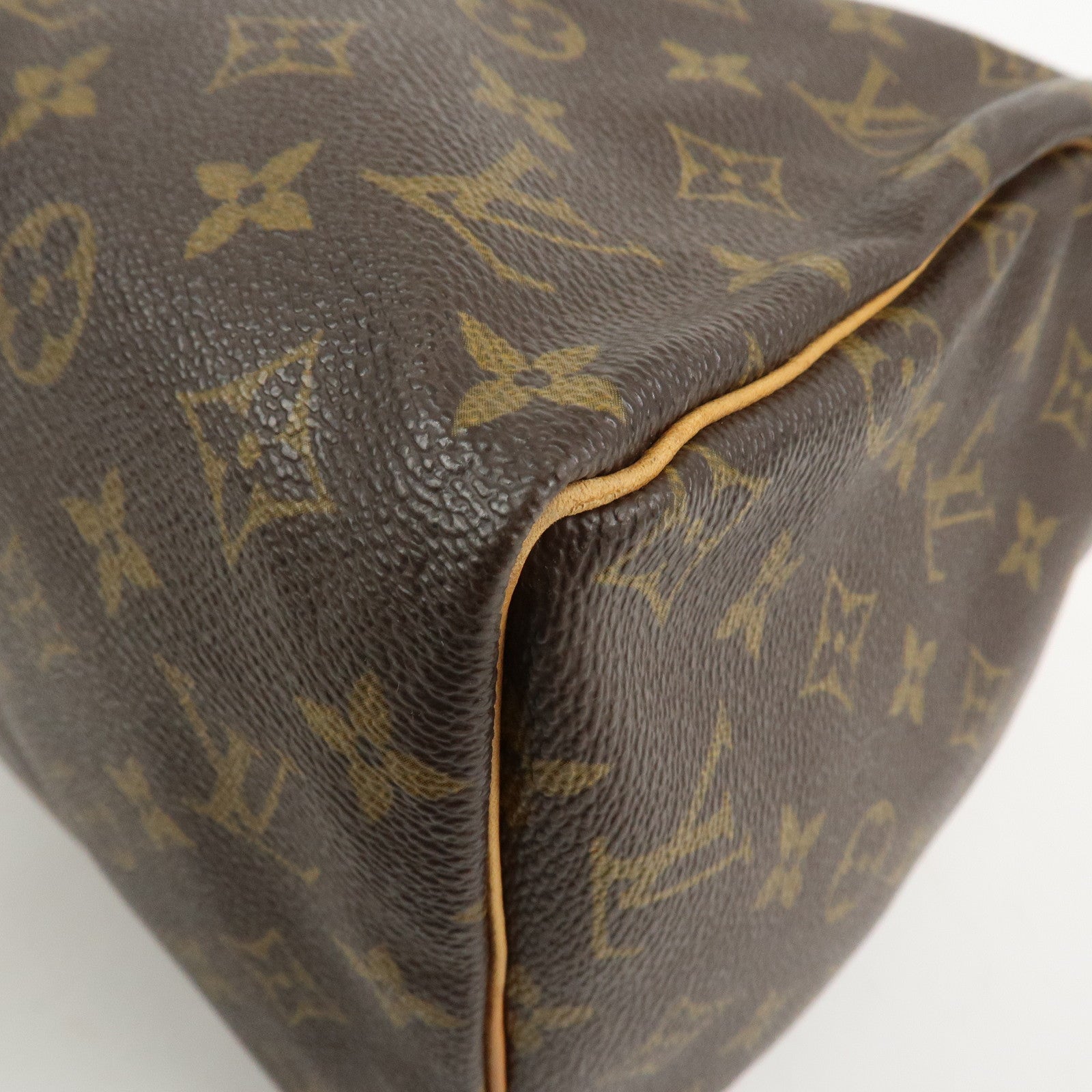 Louis Vuitton Monogram Speedy 30 Boston Bag Hand Bag Brown M41526
