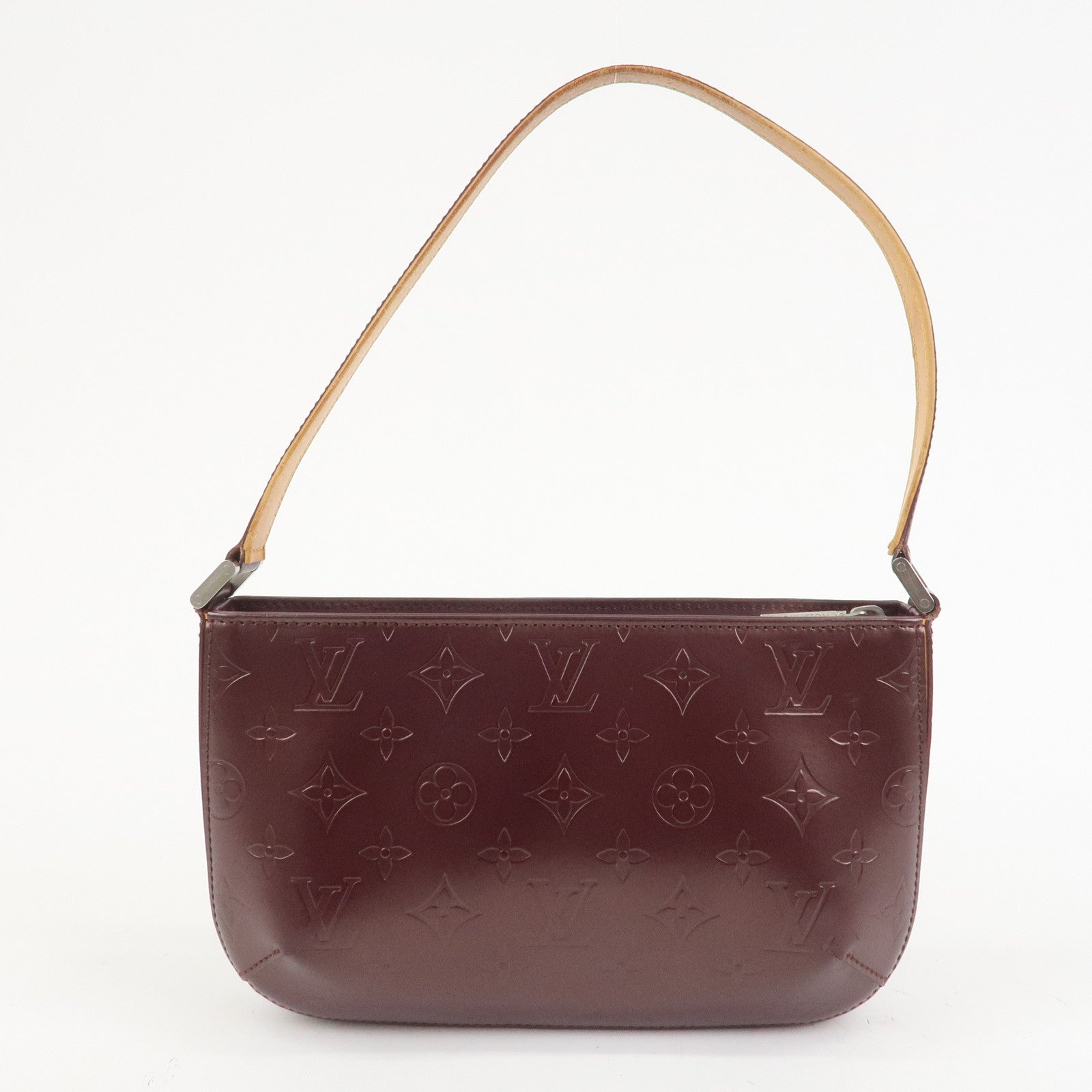 Louis Vuitton Monogram Matte Fowler Shoulder Bag Violet M55146