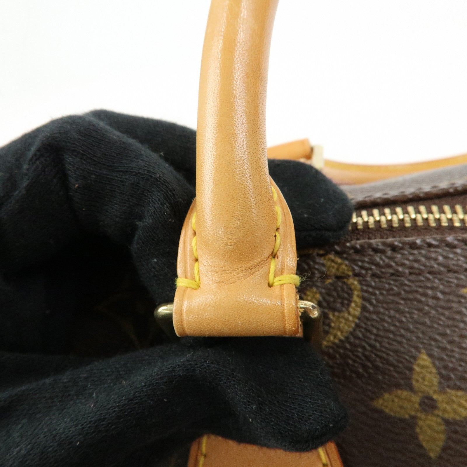 Louis Vuitton Monogram Speedy 25 Boston Bag Hand Bag Brown M41528