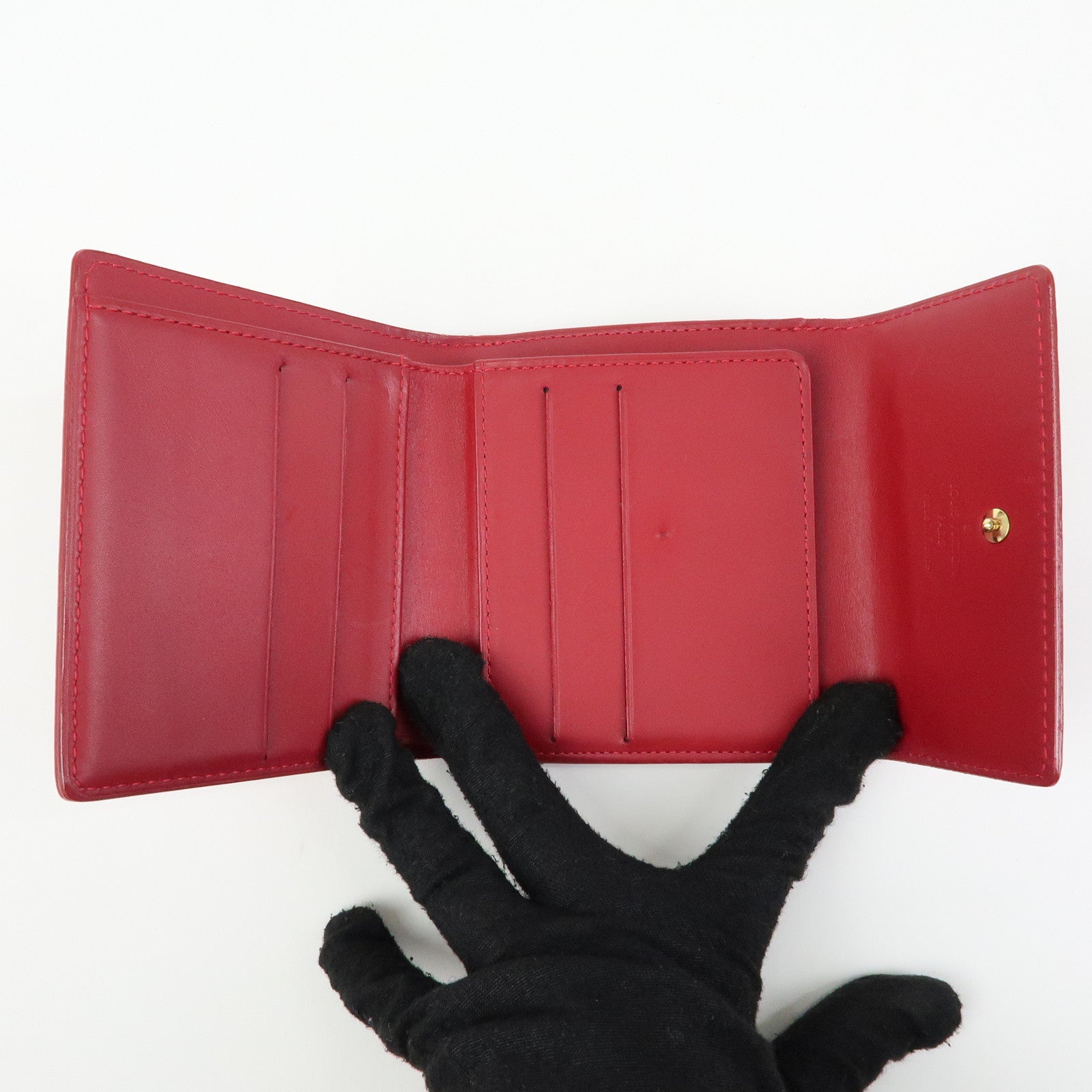 Louis Vuitton Vernis Porte Monnaie Billets Cartes Credit M91982