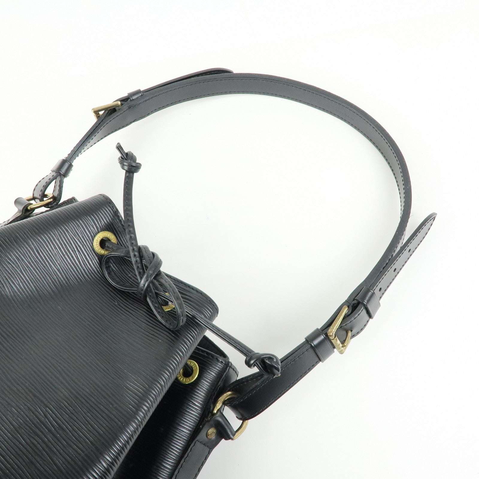 Louis Vuitton Epi Petit Noe Shoulder Bag Noir Black M59012