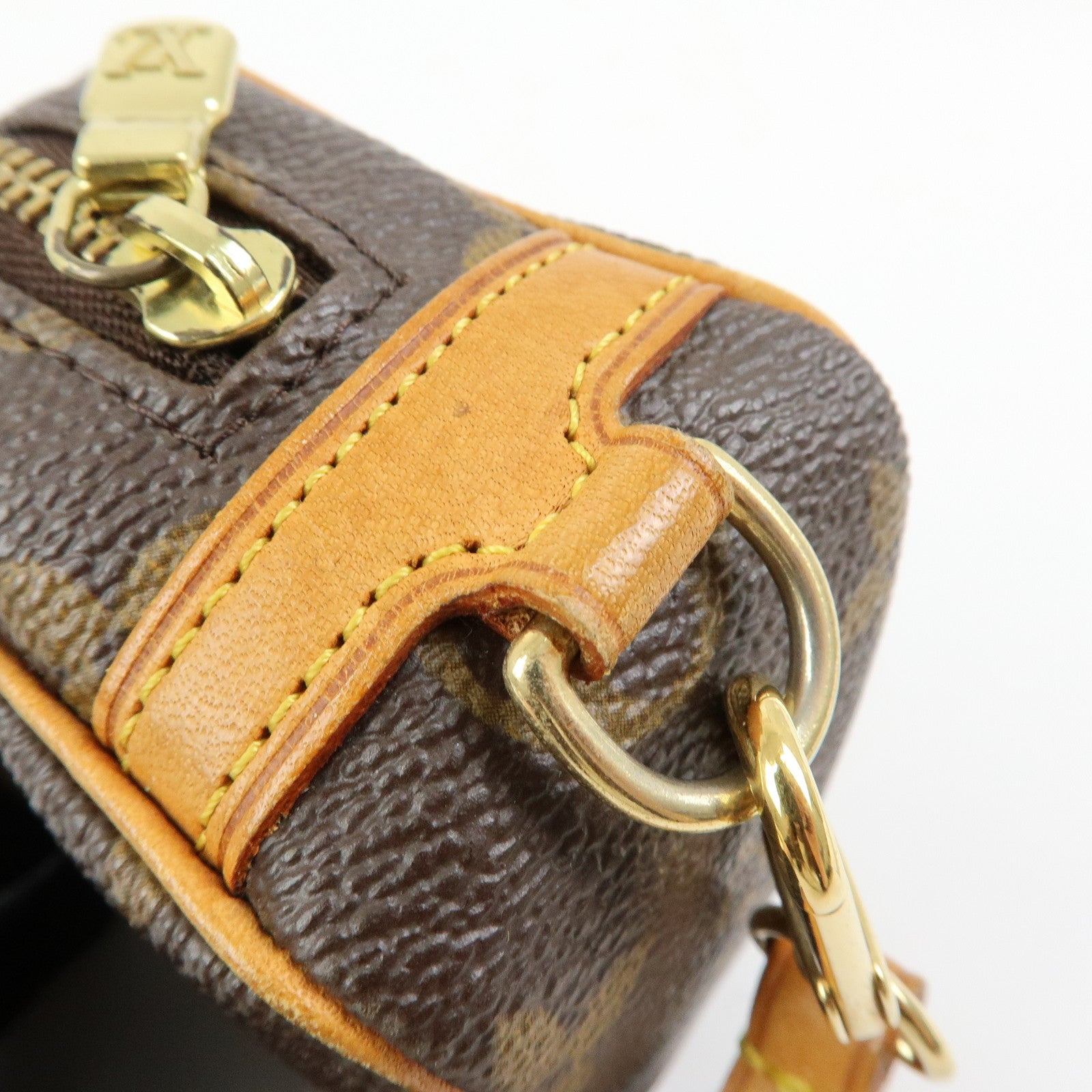 Louis Vuitton Monogram Trousses Wapity Mini Pouch Brown M58030