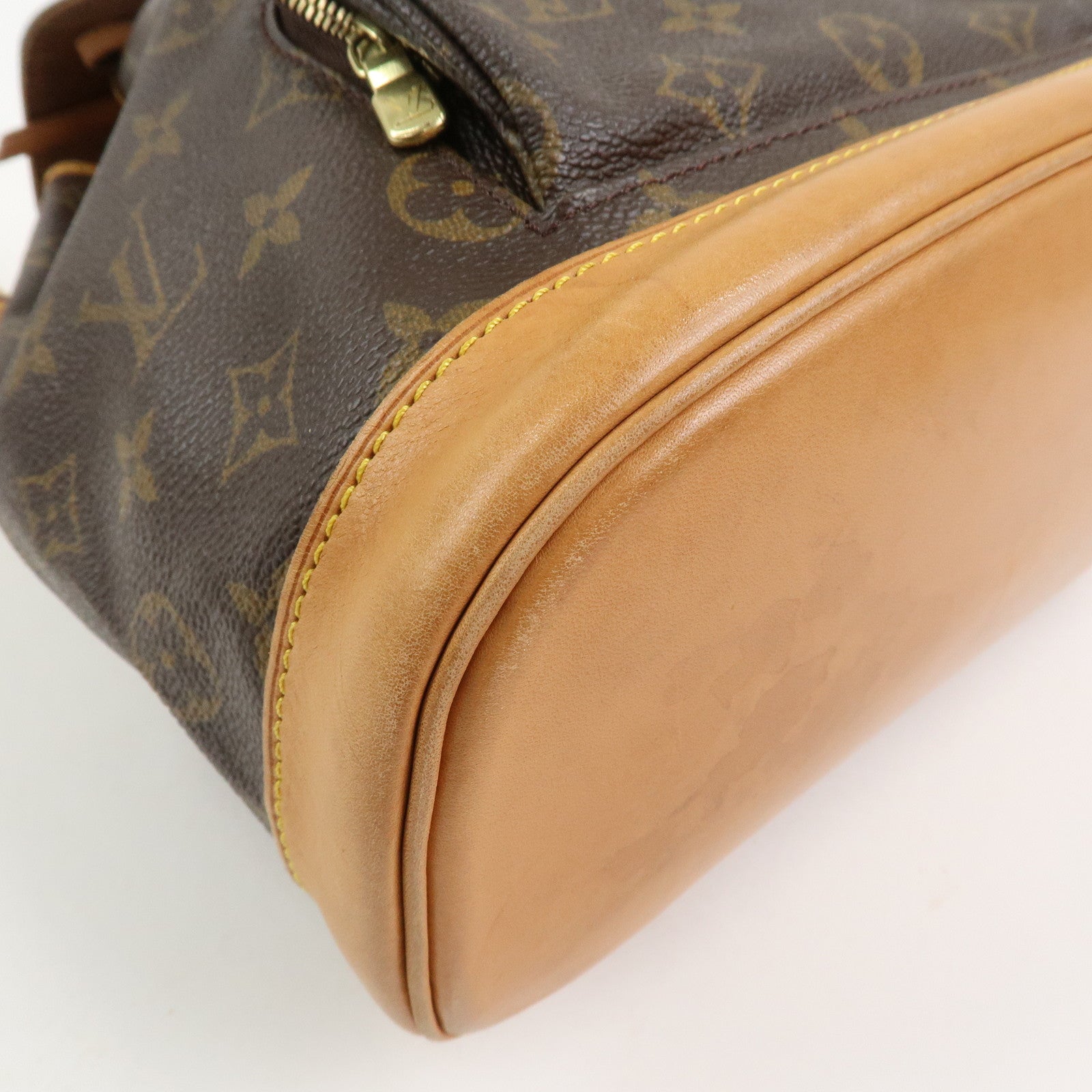 Louis Vuitton Monogram Canvas Montsouris MM Backpack Brown M51136